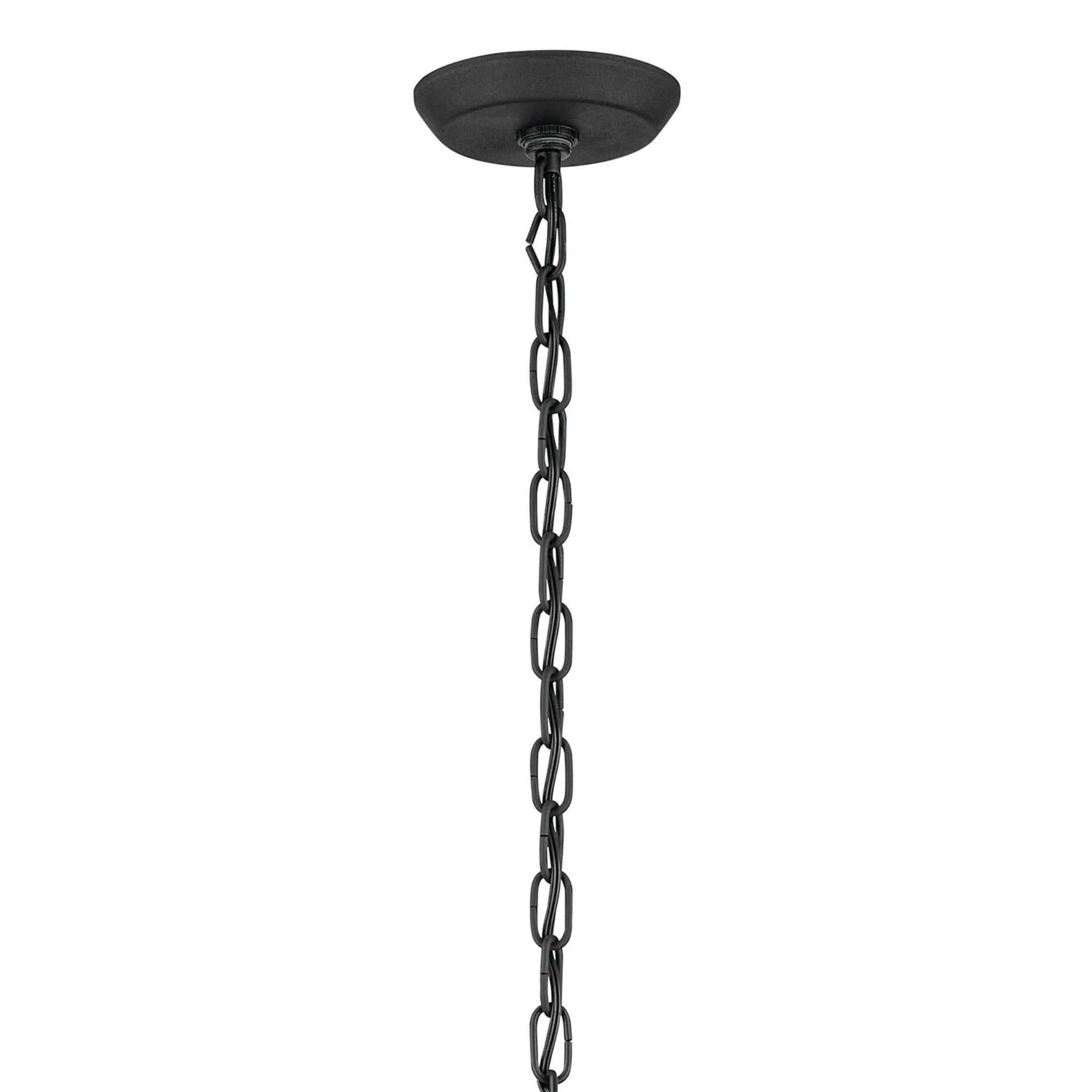 Harbor Row 26" 4-Light Outdoor Pendant, Textured Black Finish - Bees Lighting