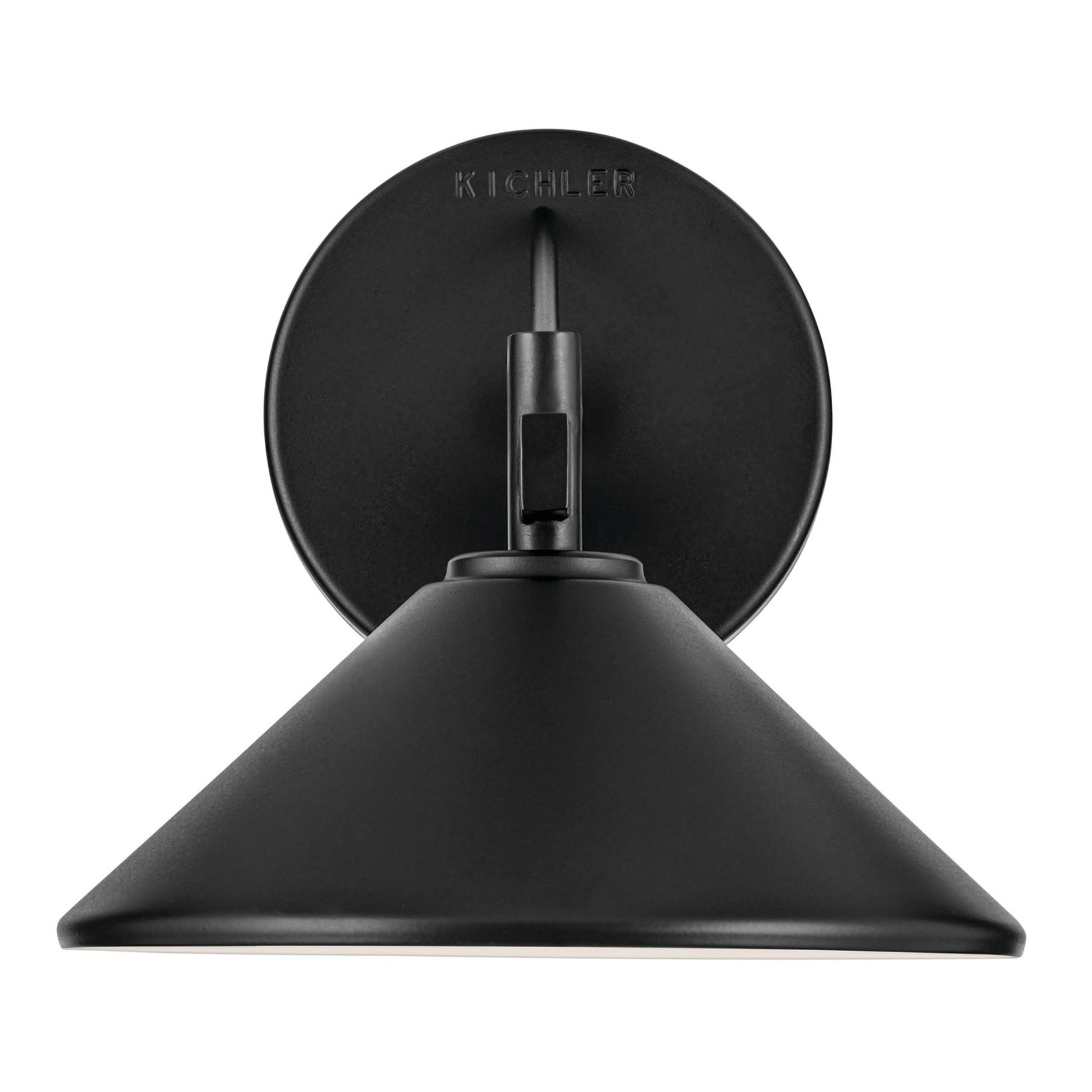 Ripley 8" Outdoor Wall Light, Black Finish - Bees Lighting