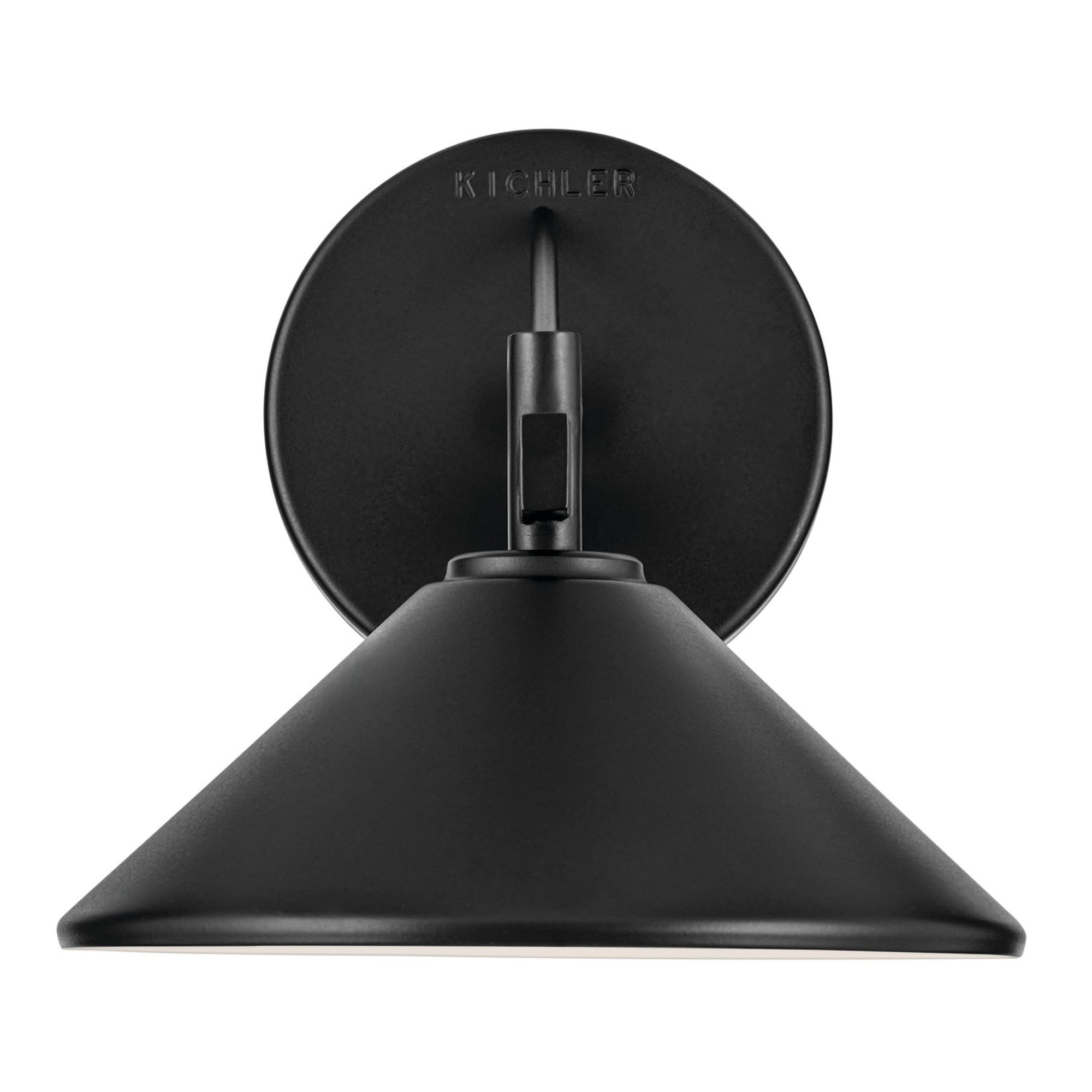 Ripley 8" Outdoor Wall Light, Black Finish - Bees Lighting