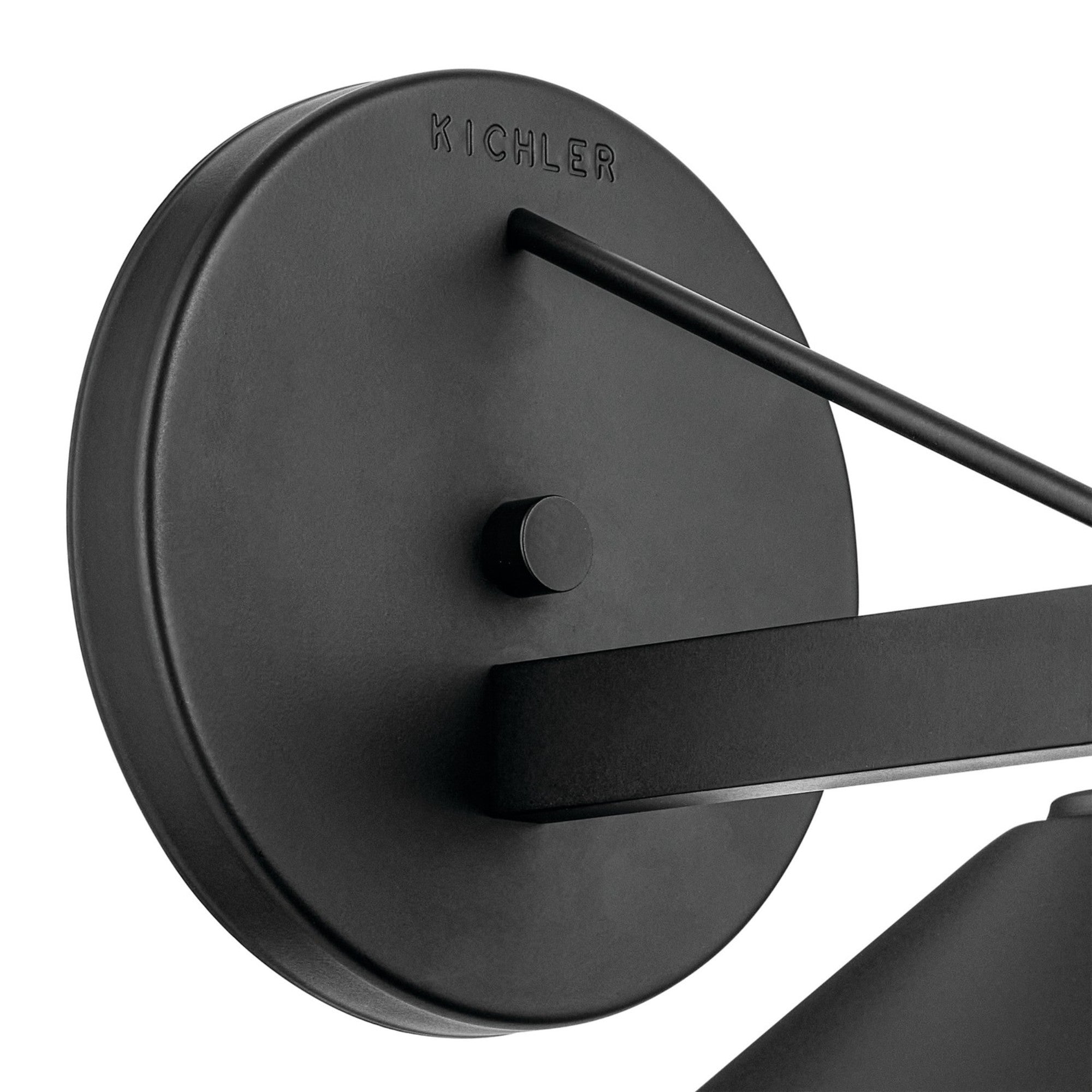 Ripley 12" Outdoor Wall Light, Black Finish - Bees Lighting