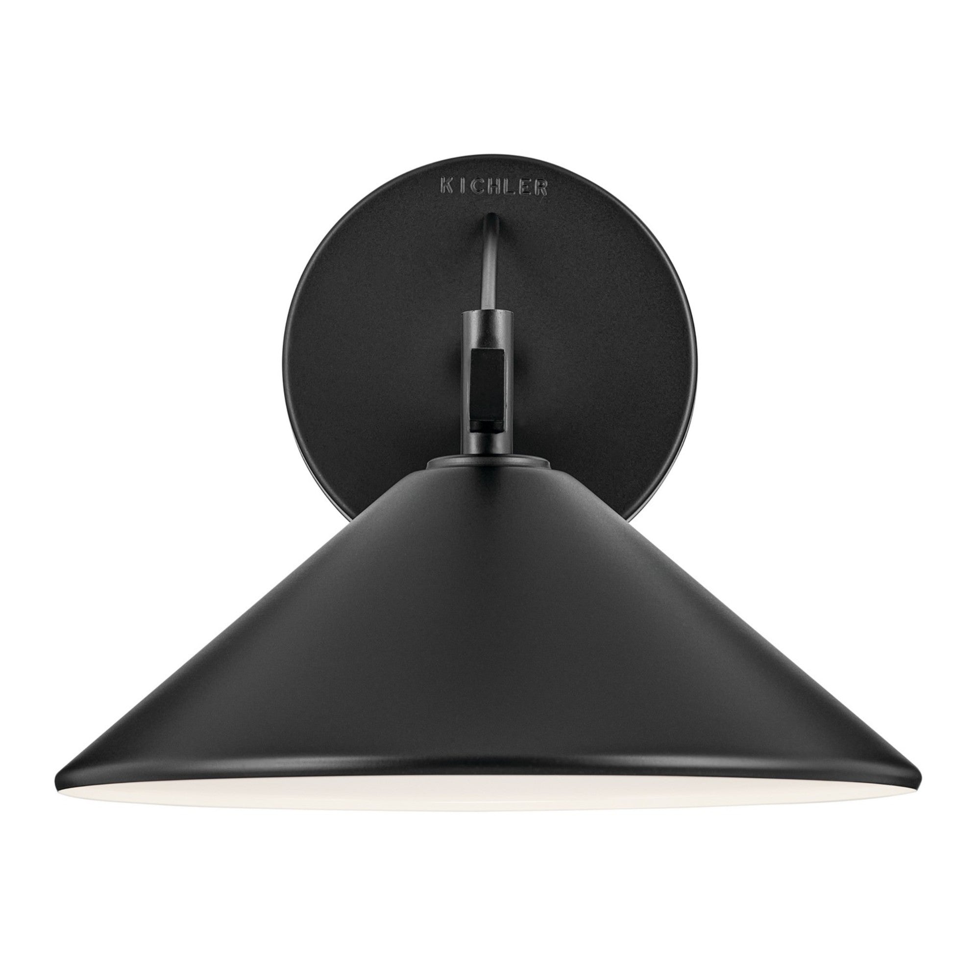 Ripley 12" Outdoor Wall Light, Black Finish - Bees Lighting