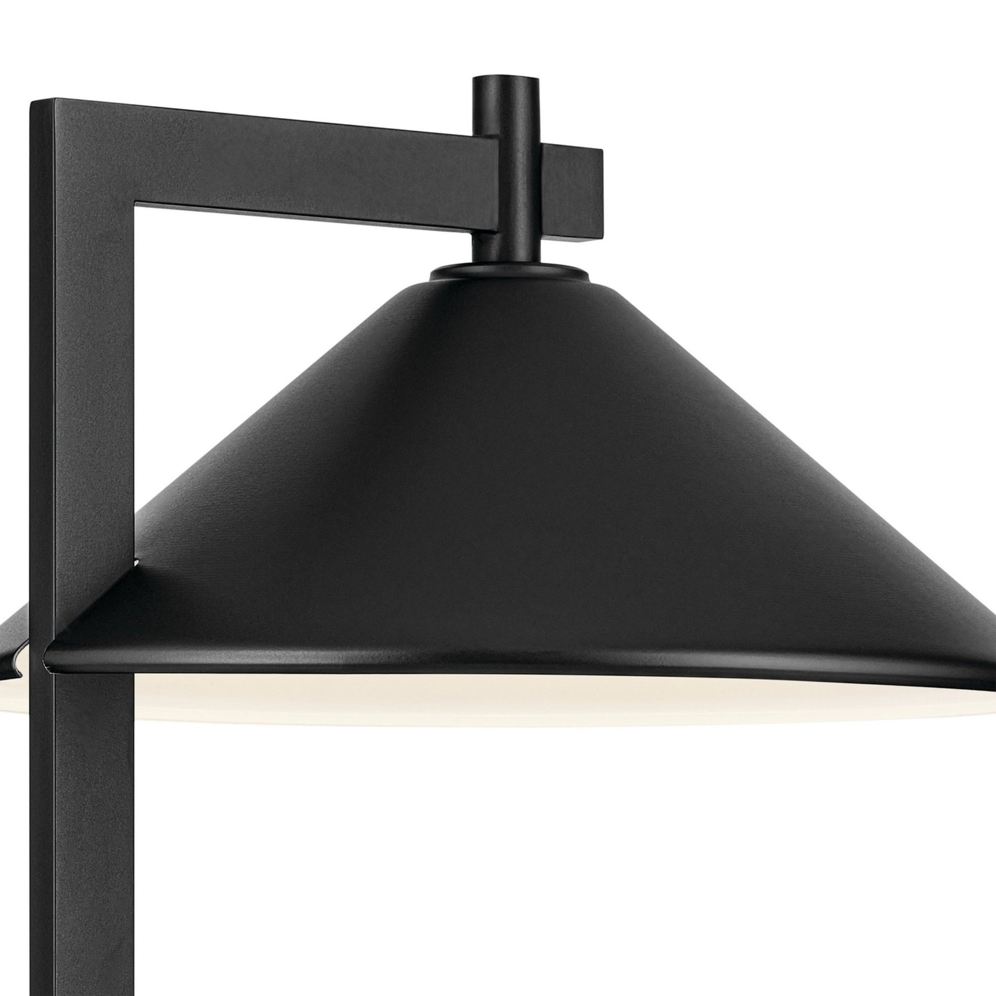 Ripley 16" Outdoor Post Light, Black Finish - Bees Lighting