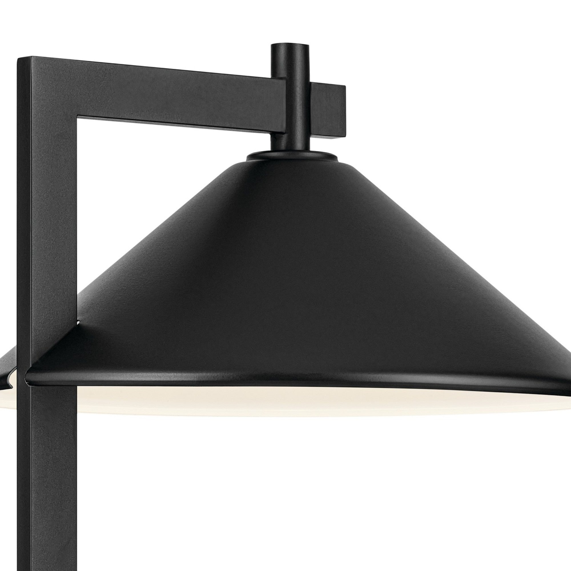 Ripley 16" Outdoor Post Light, Black Finish - Bees Lighting