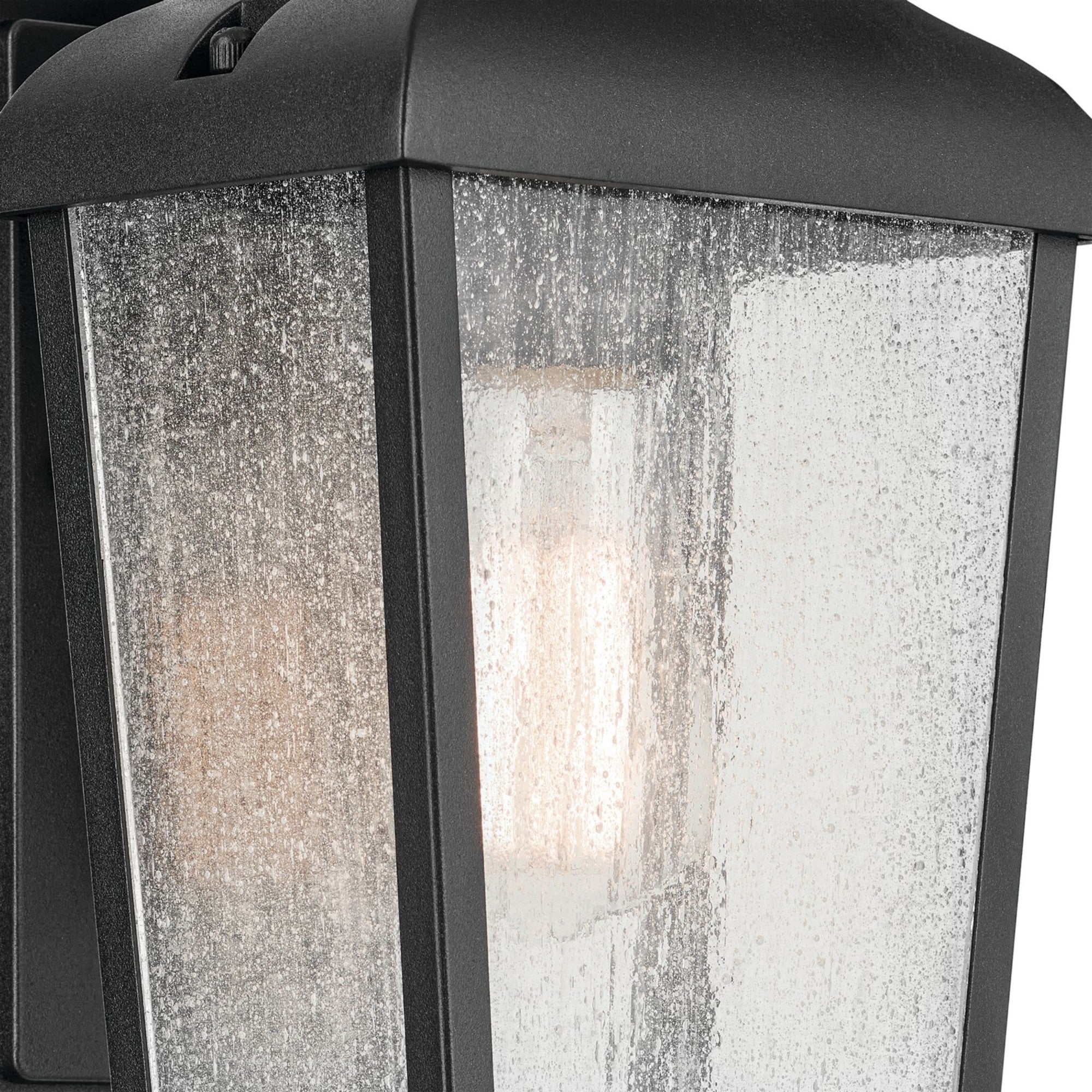 Forestdale 15" Outdoor Wall Light, Textured Black Finish - Bees Lighting