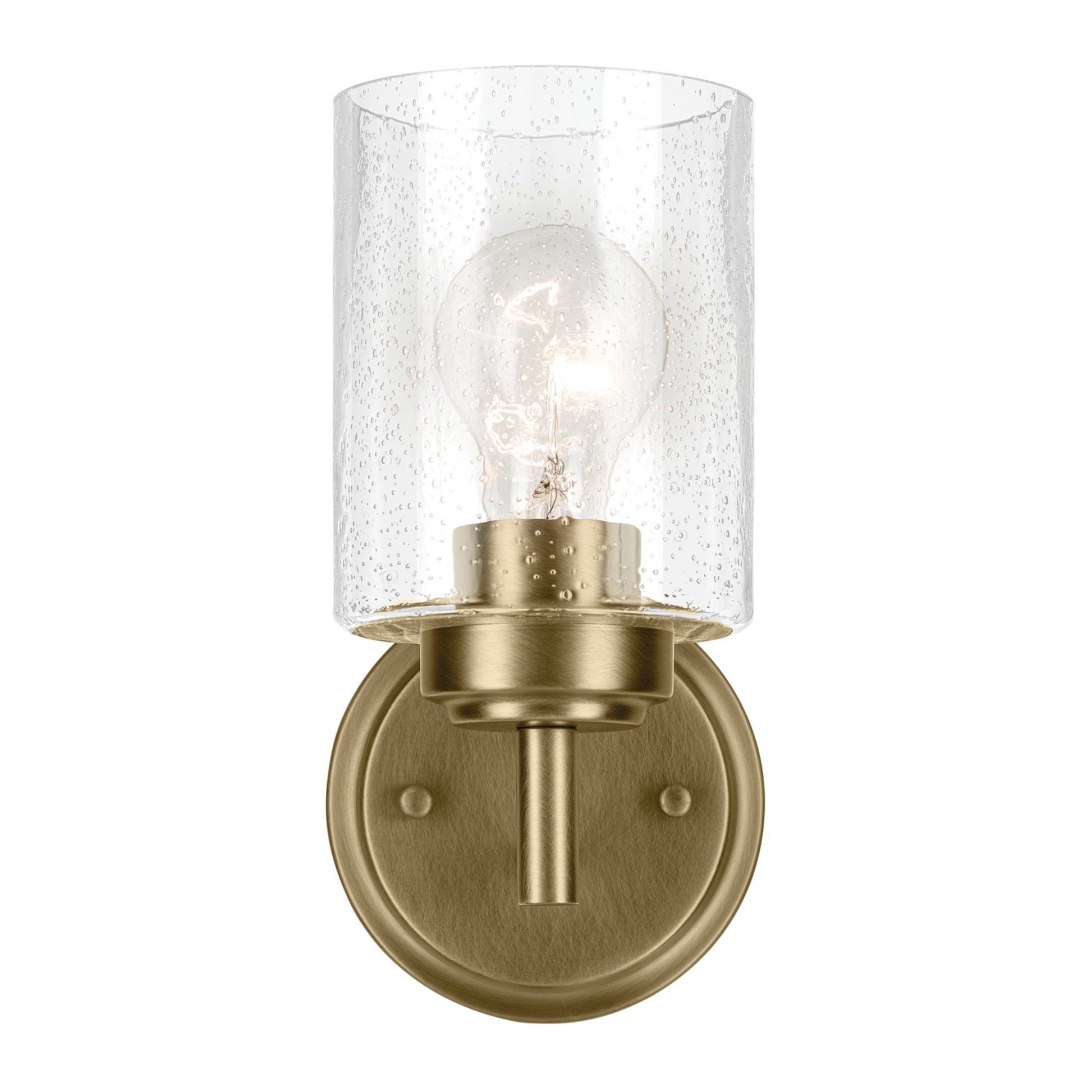 Winslow 5" Wall Sconce, Natural Brass Finish - Bees Lighting