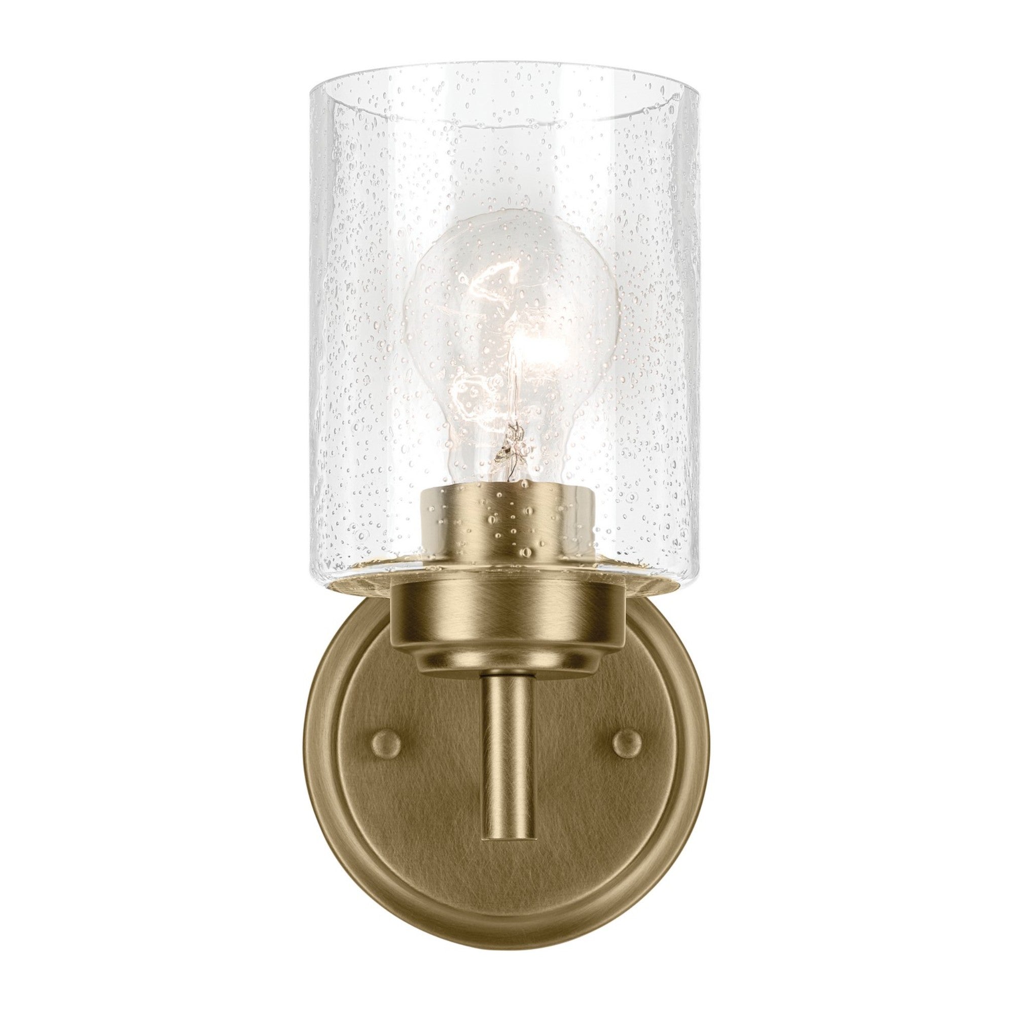Winslow 5" Wall Sconce, Natural Brass Finish - Bees Lighting
