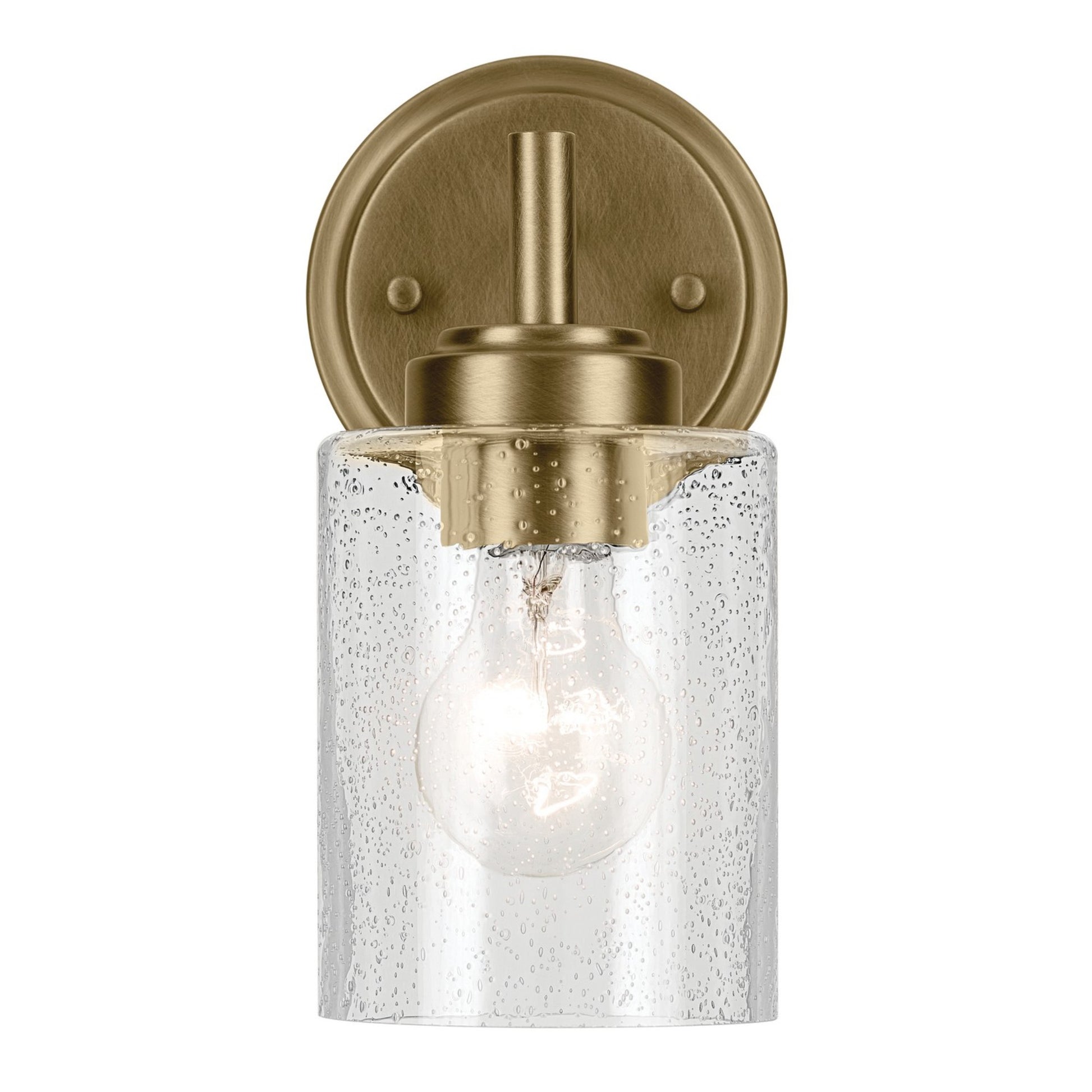 Winslow 5" Wall Sconce, Natural Brass Finish - Bees Lighting