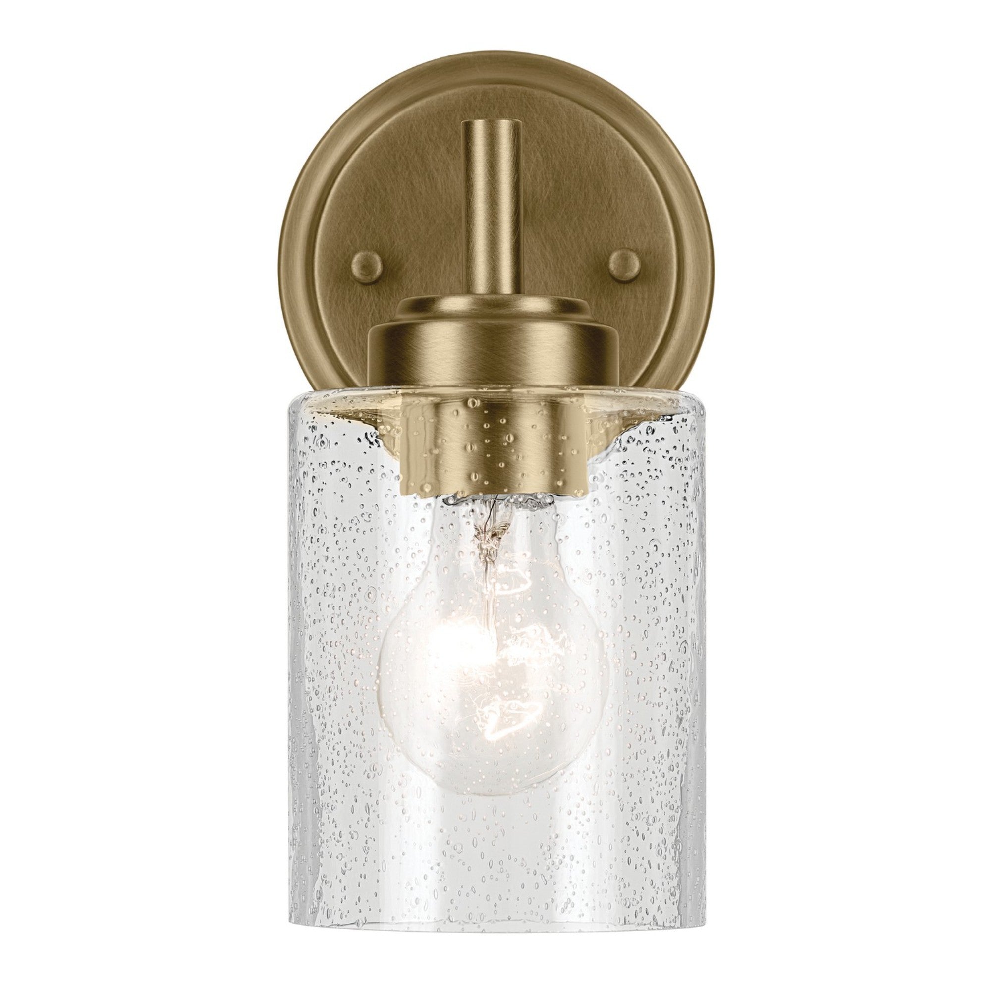 Winslow 5" Wall Sconce, Natural Brass Finish - Bees Lighting