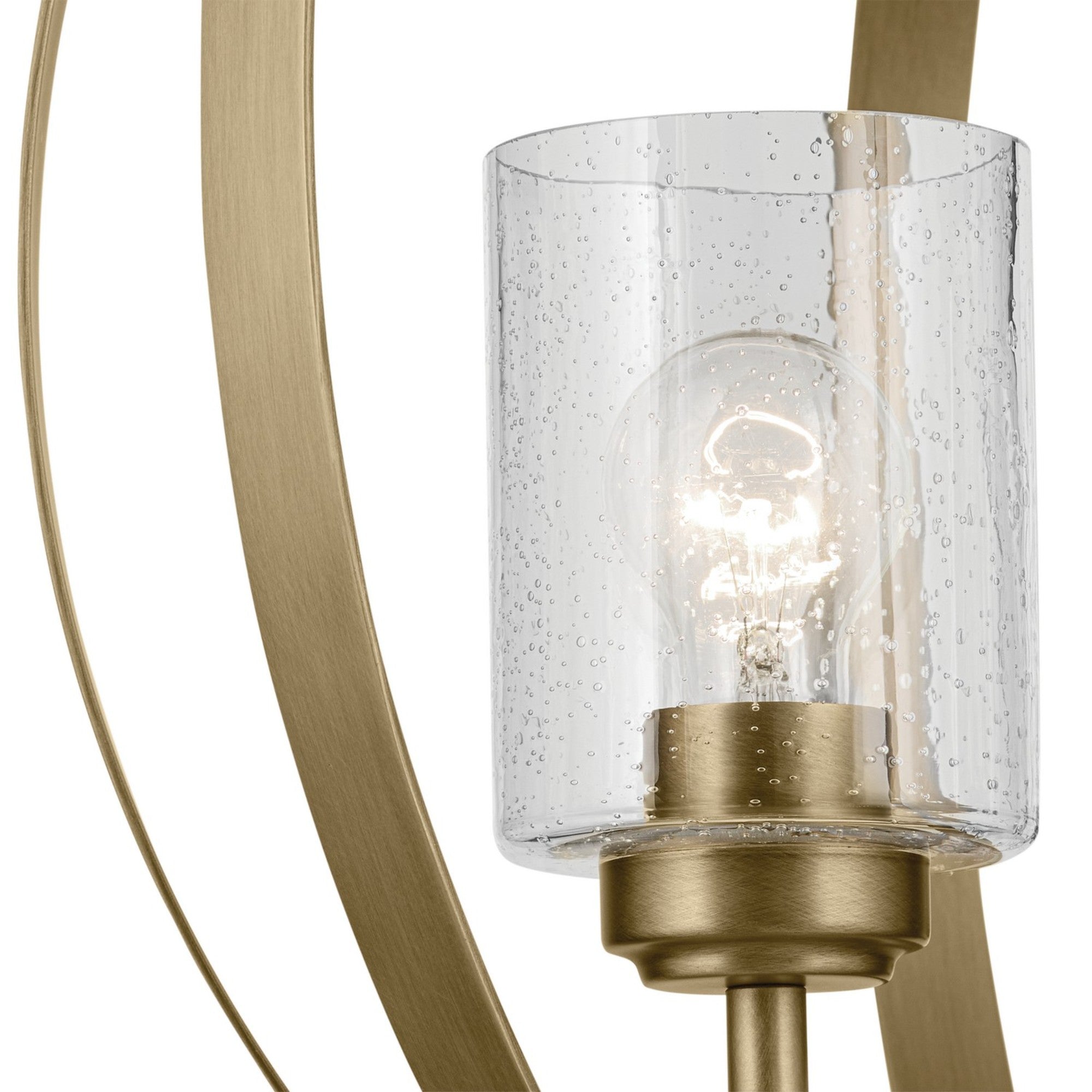 Winslow 25" 3-Light Chandelier, Natural Brass Finish - Bees Lighting
