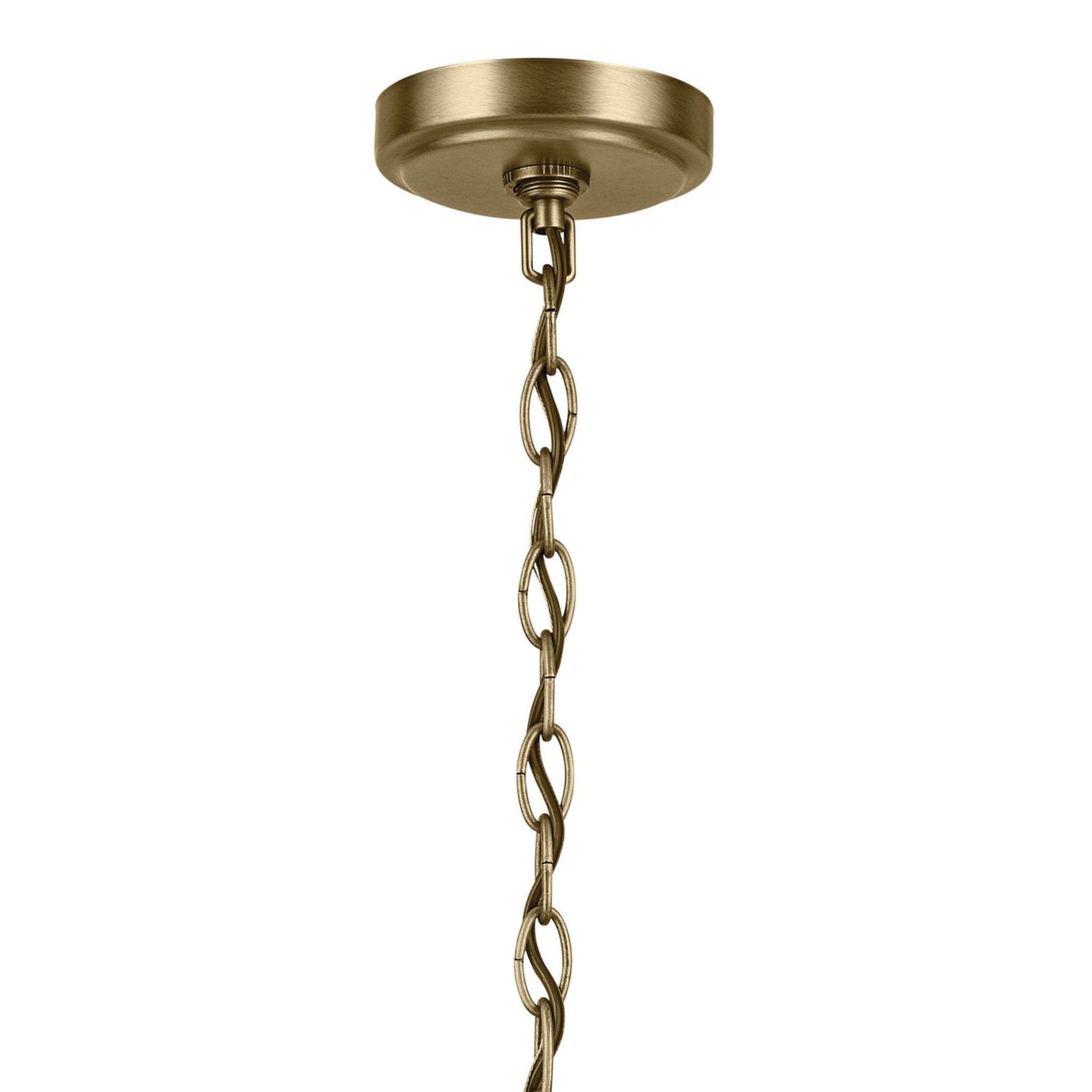 Winslow 20" 5-Light Chandelier, Natural Brass Finish - Bees Lighting