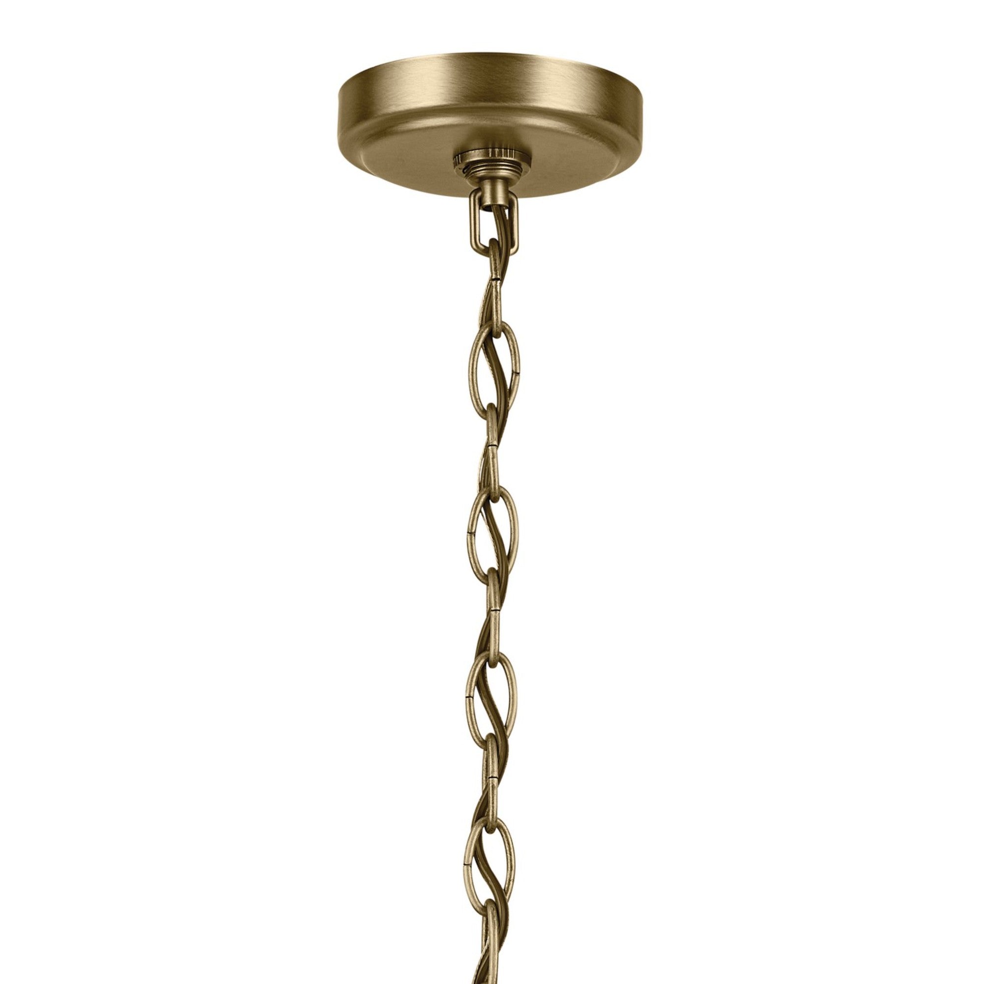 Winslow 20" 5-Light Chandelier, Natural Brass Finish - Bees Lighting
