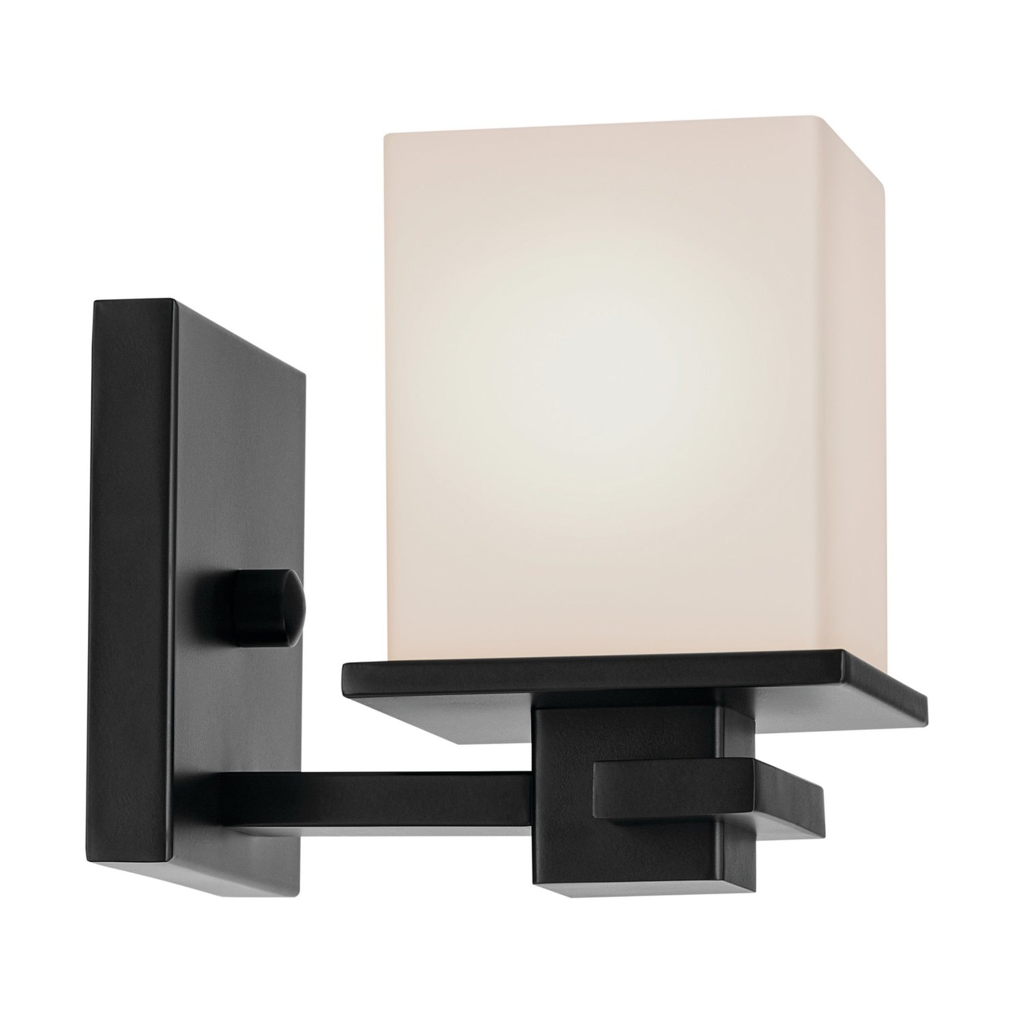 Tully 5" Wall Sconce, Black Finish - Bees Lighting
