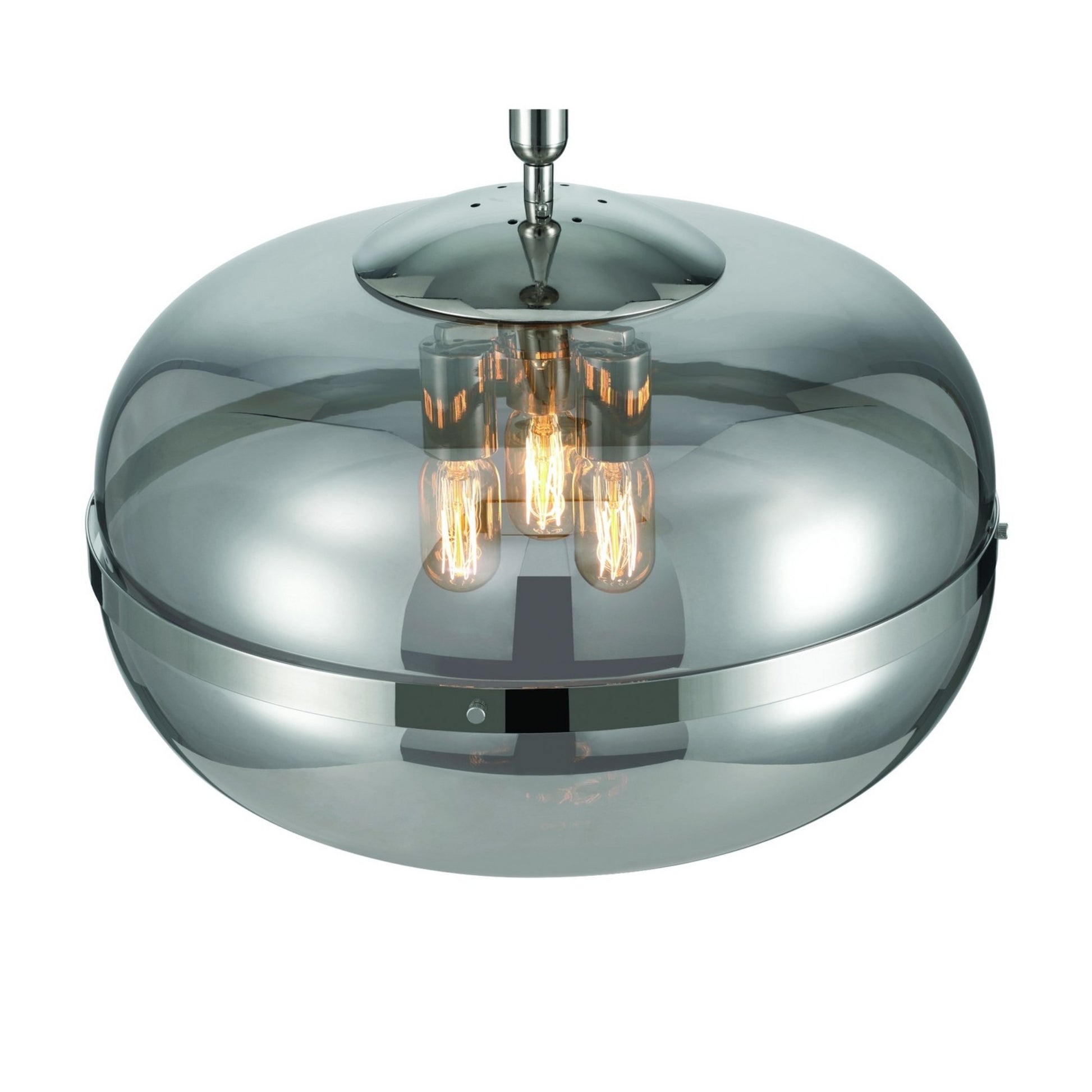 Nottingham 20" Pendant, Polished Nickel Finish - Bees Lighting