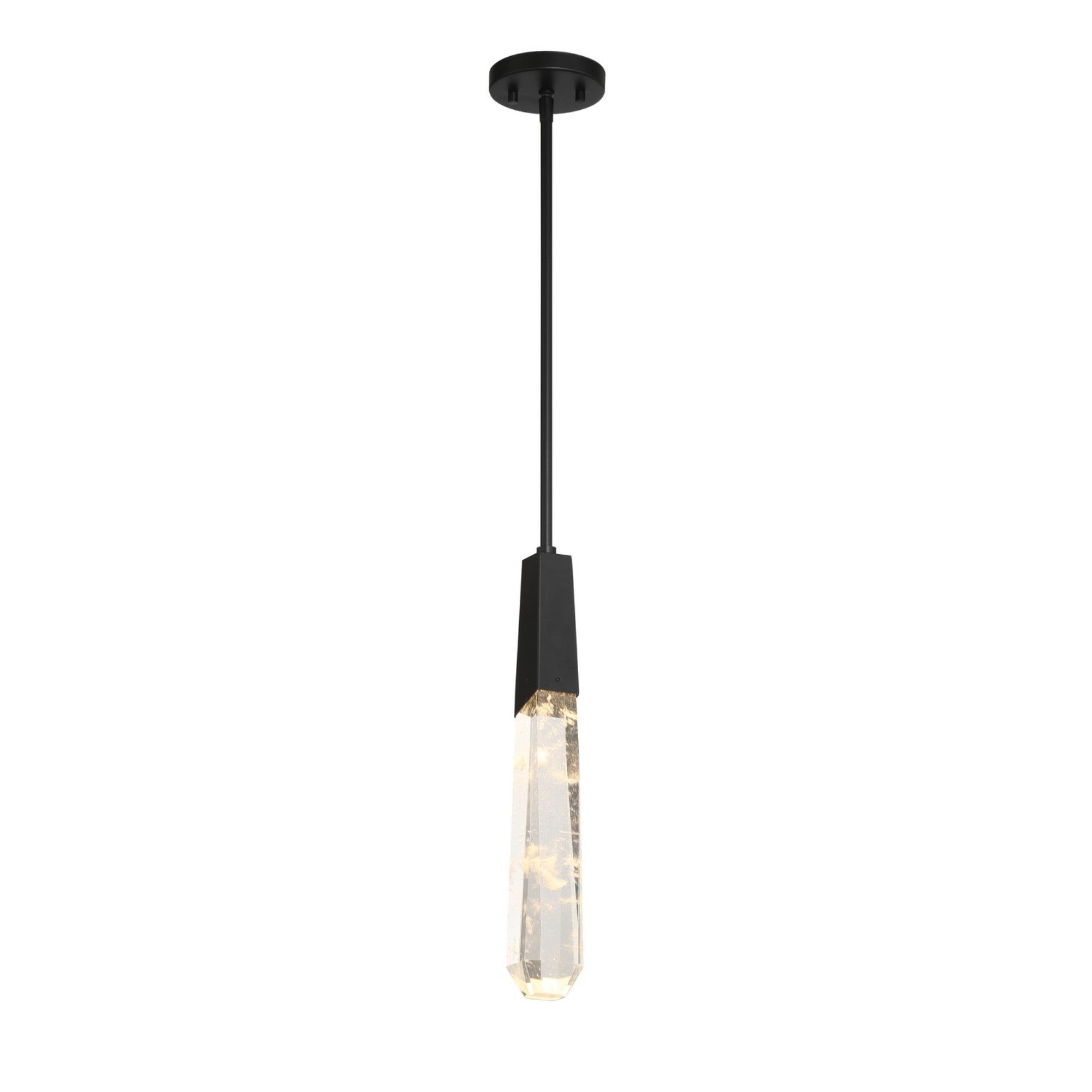 Drifting Droplets 19" LED Pendant, Coal Finish - Bees Lighting