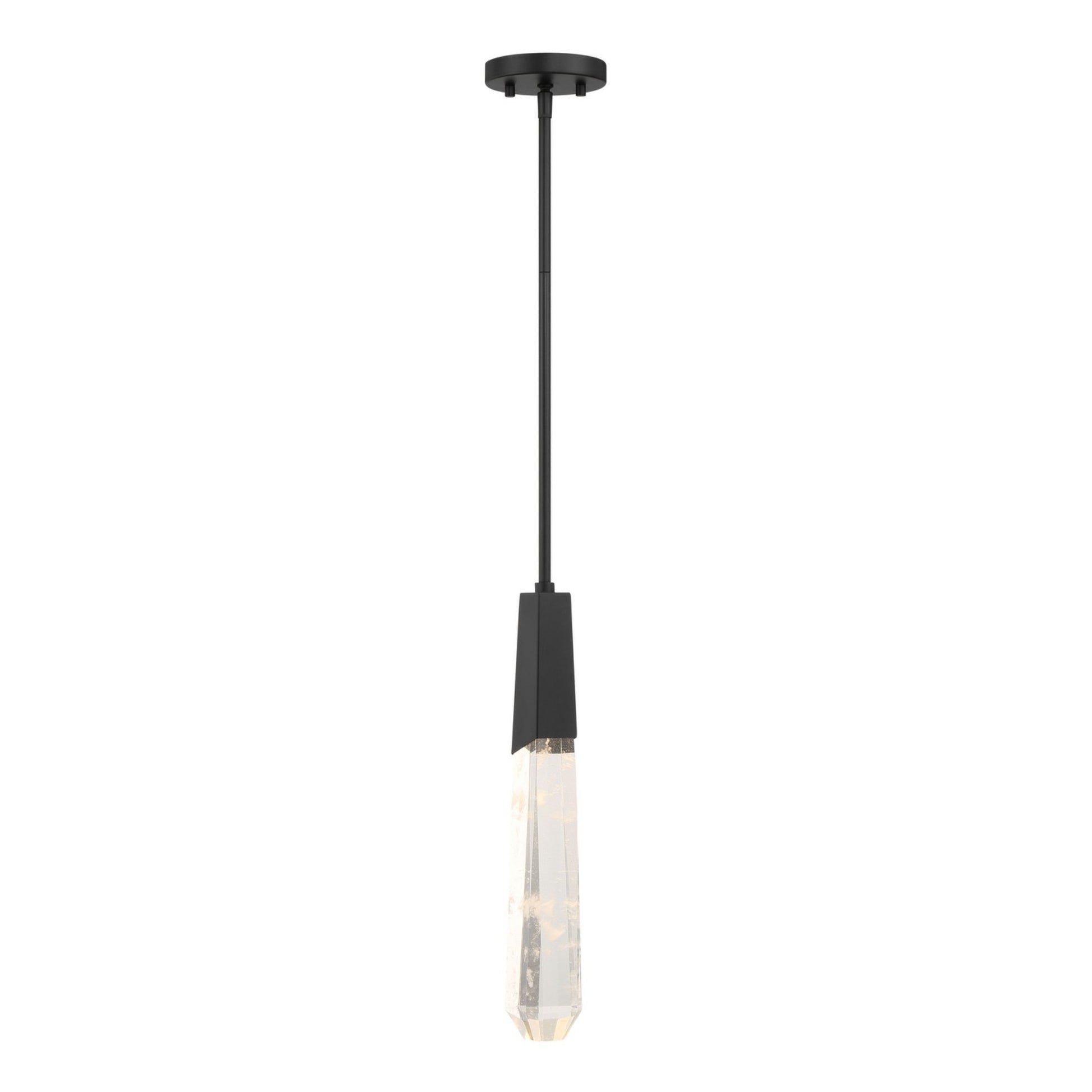 Drifting Droplets 19" LED Pendant, Coal Finish - Bees Lighting