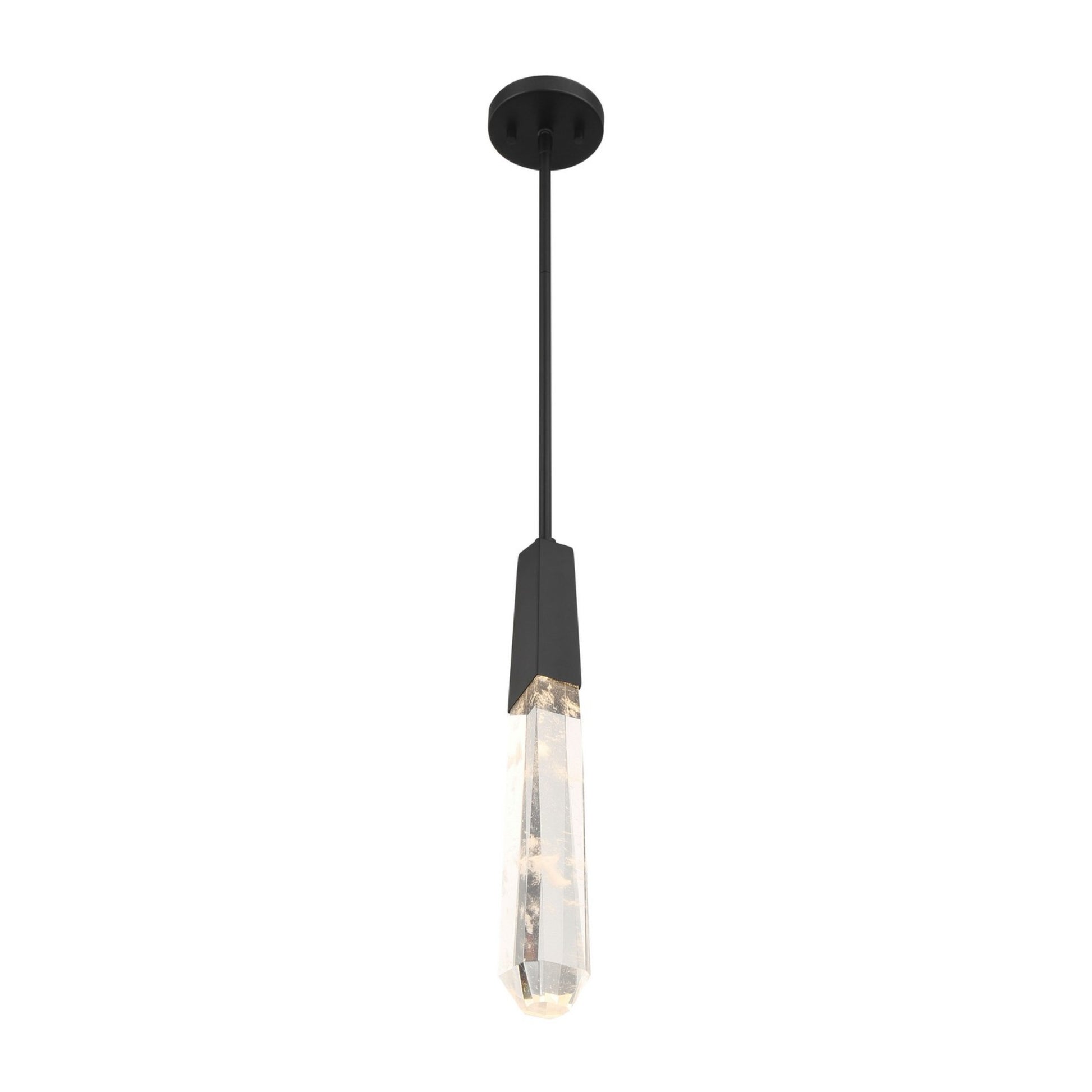 Drifting Droplets 19" LED Pendant, Coal Finish - Bees Lighting