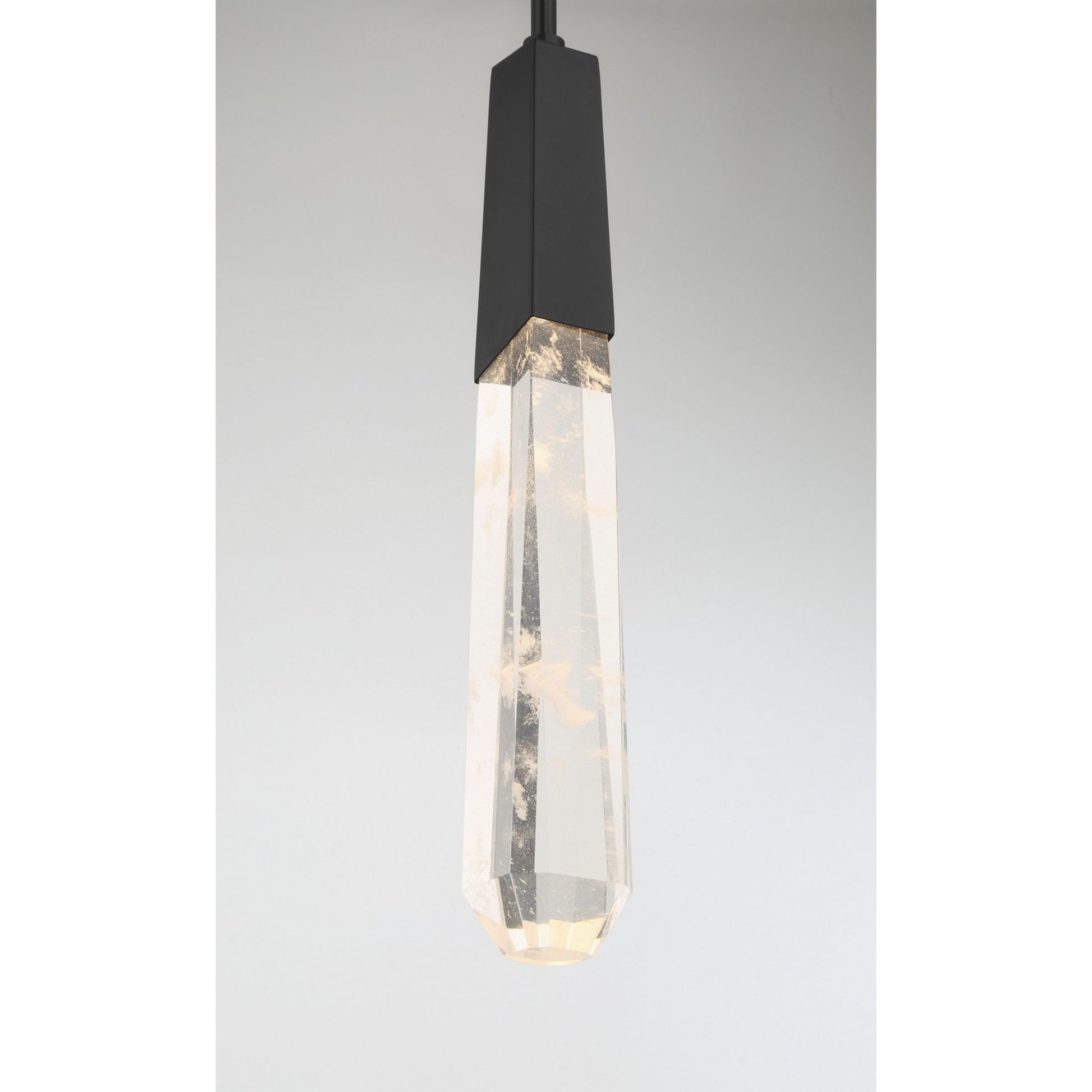 Drifting Droplets 19" LED Pendant, Coal Finish - Bees Lighting