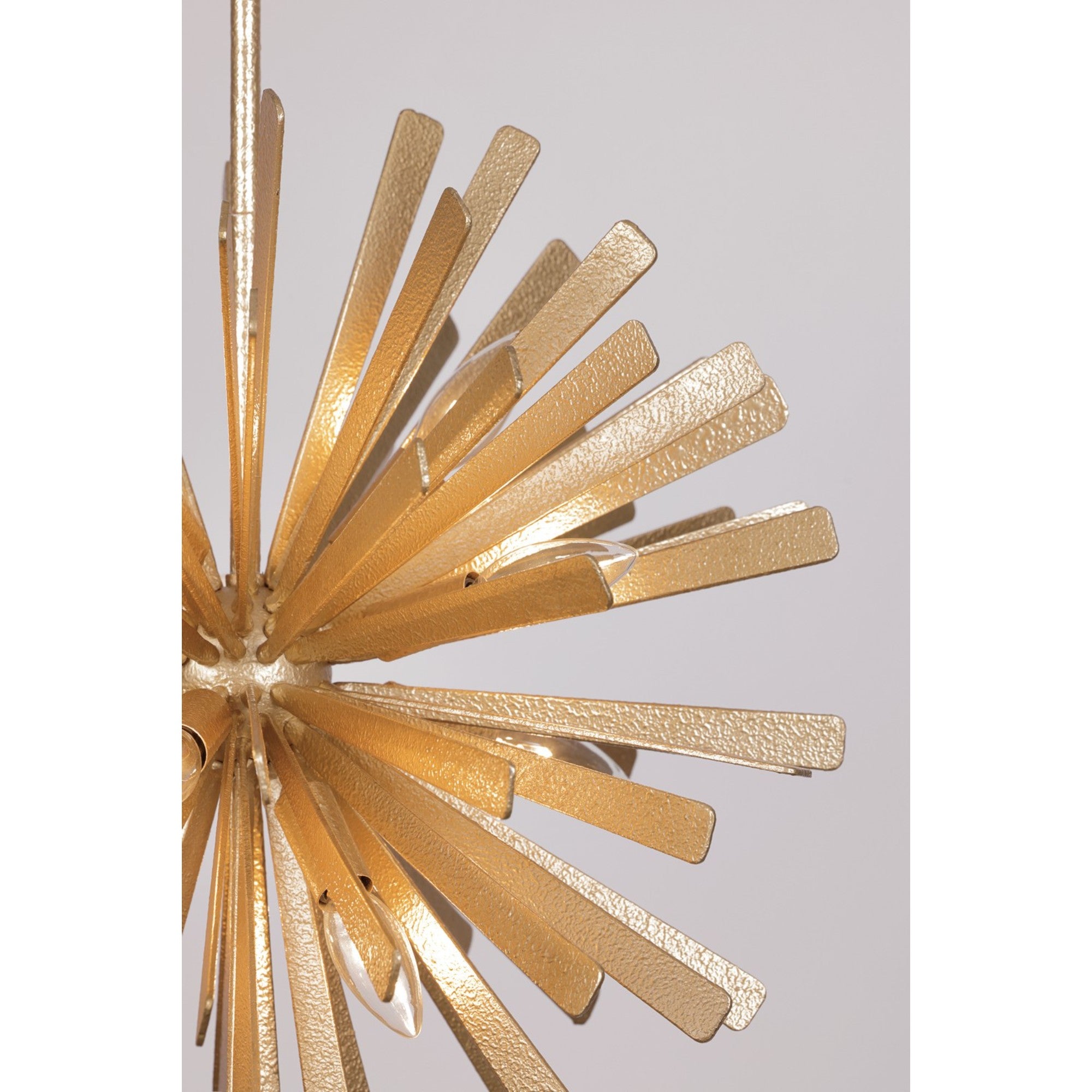 Confluence 20" 12-Light Pendant, Piastra Gold Finish - Bees Lighting