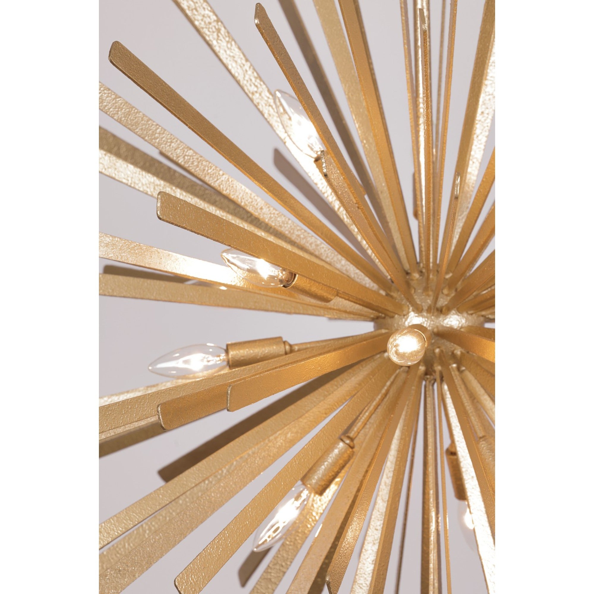 Confluence 34" 16-Light Pendant, Piastra Gold Finish - Bees Lighting