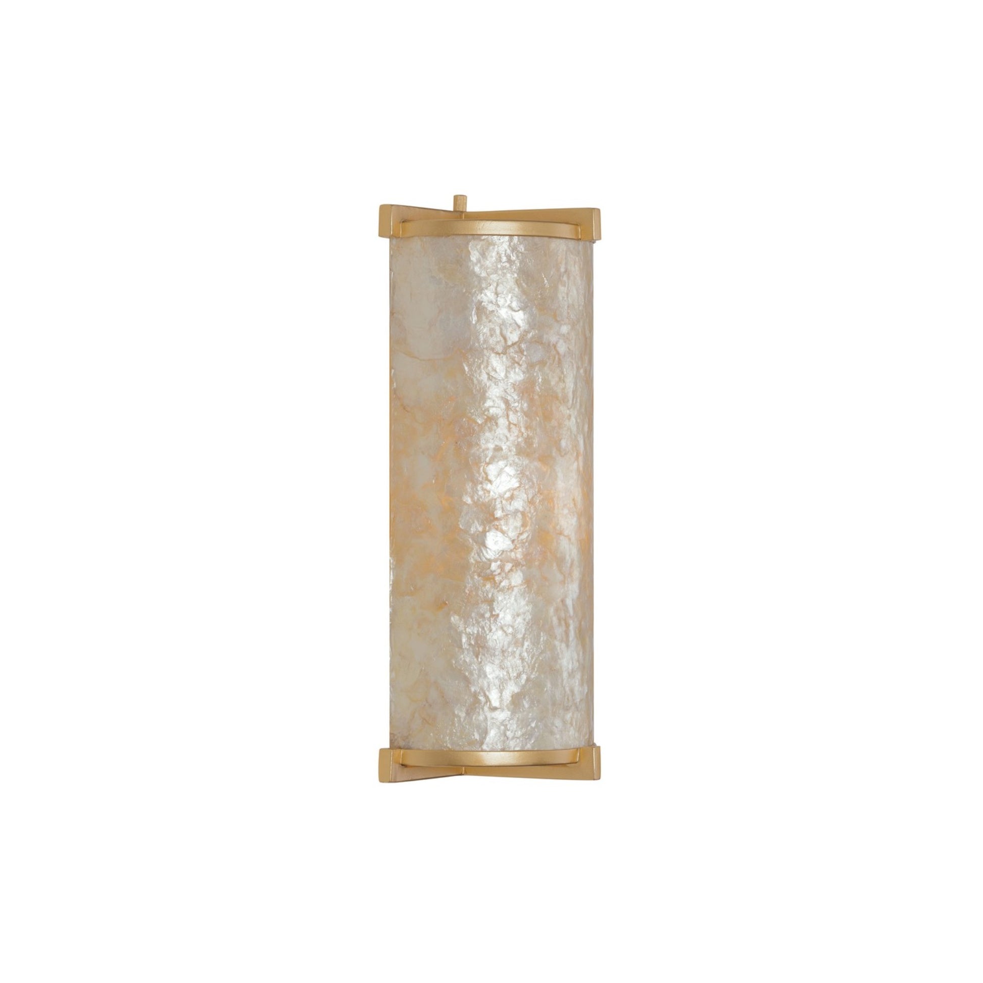 Sommers Bend 14" 2-Light Wall Sconce, Fawn Gold Finish - Bees Lighting