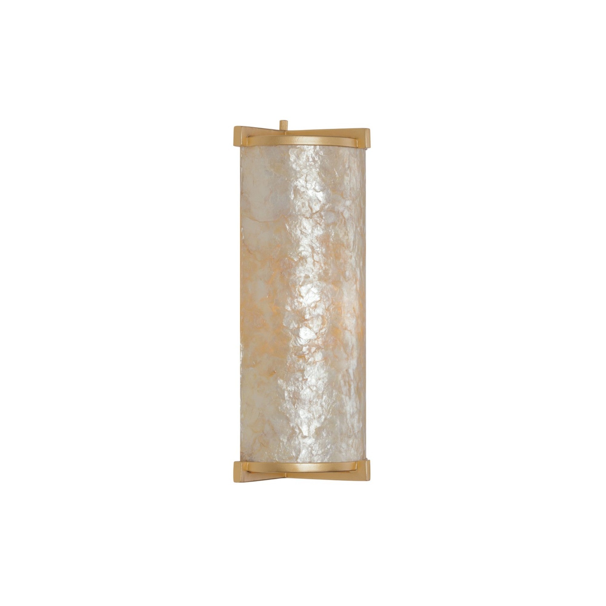 Sommers Bend 14" 2-Light Wall Sconce, Fawn Gold Finish - Bees Lighting