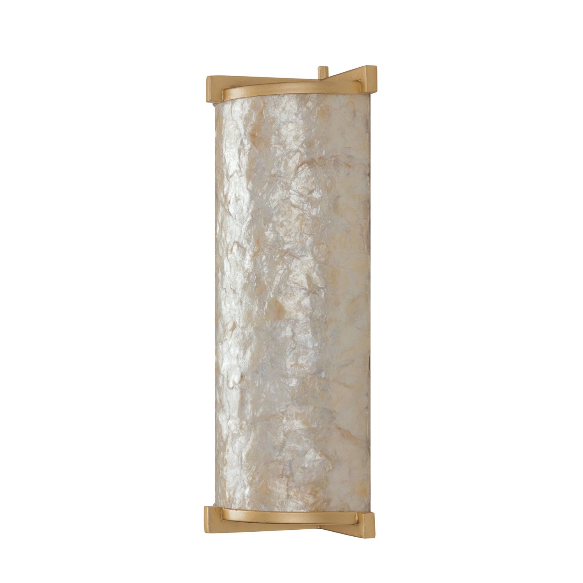 Sommers Bend 14" 2-Light Wall Sconce, Fawn Gold Finish - Bees Lighting