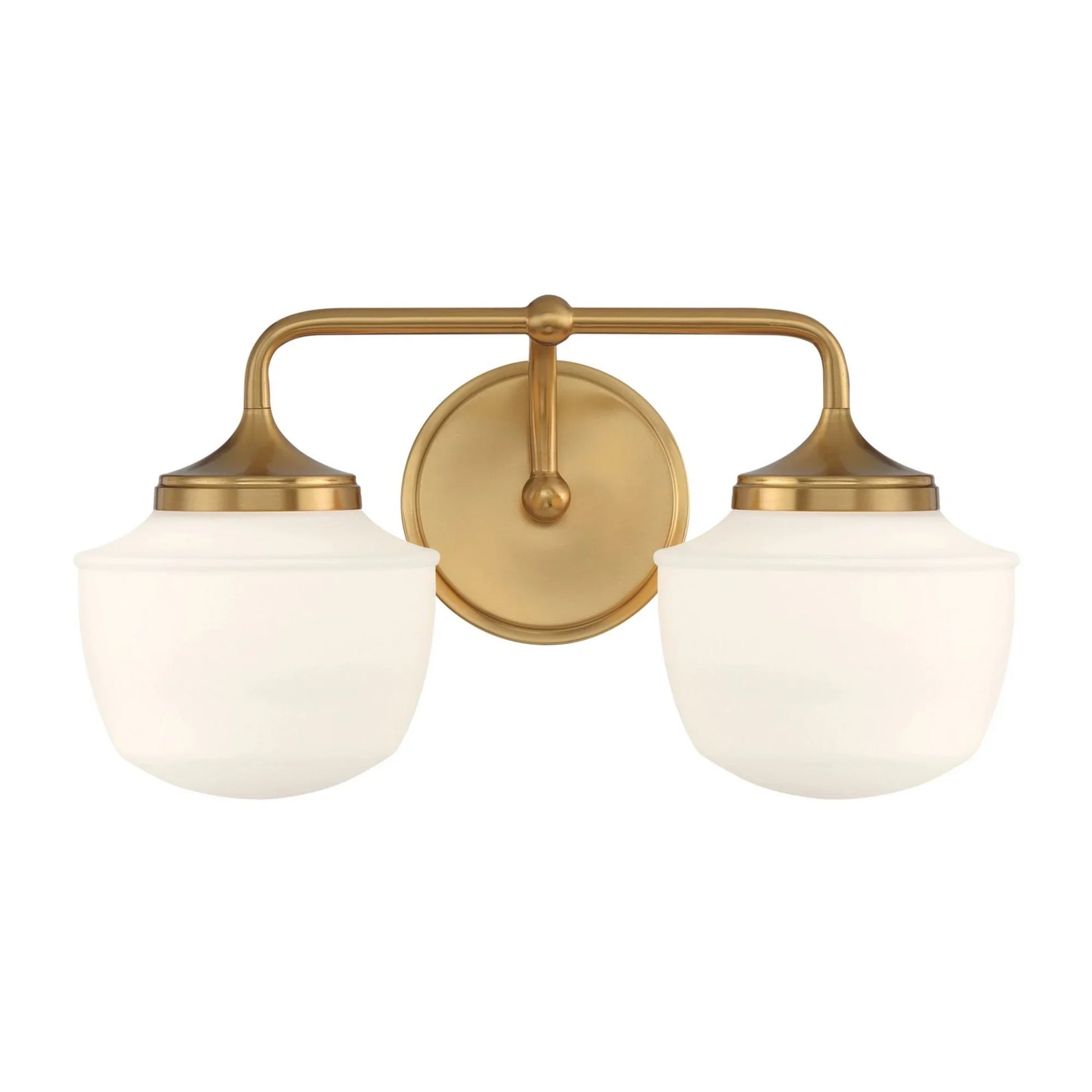 Cornwell 16" 2-Light Bath Vanity, Antique Noble Brass Finish - Bees Lighting