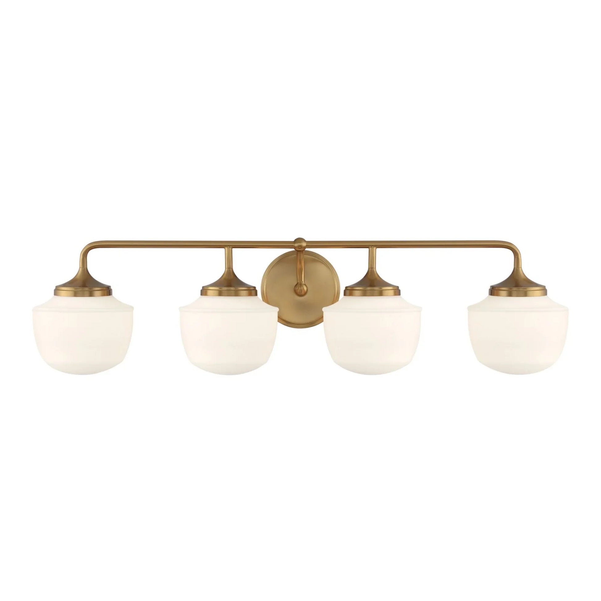 Cornwell 32" 4-Light Bath Vanity, Antique Noble Brass Finish - Bees Lighting