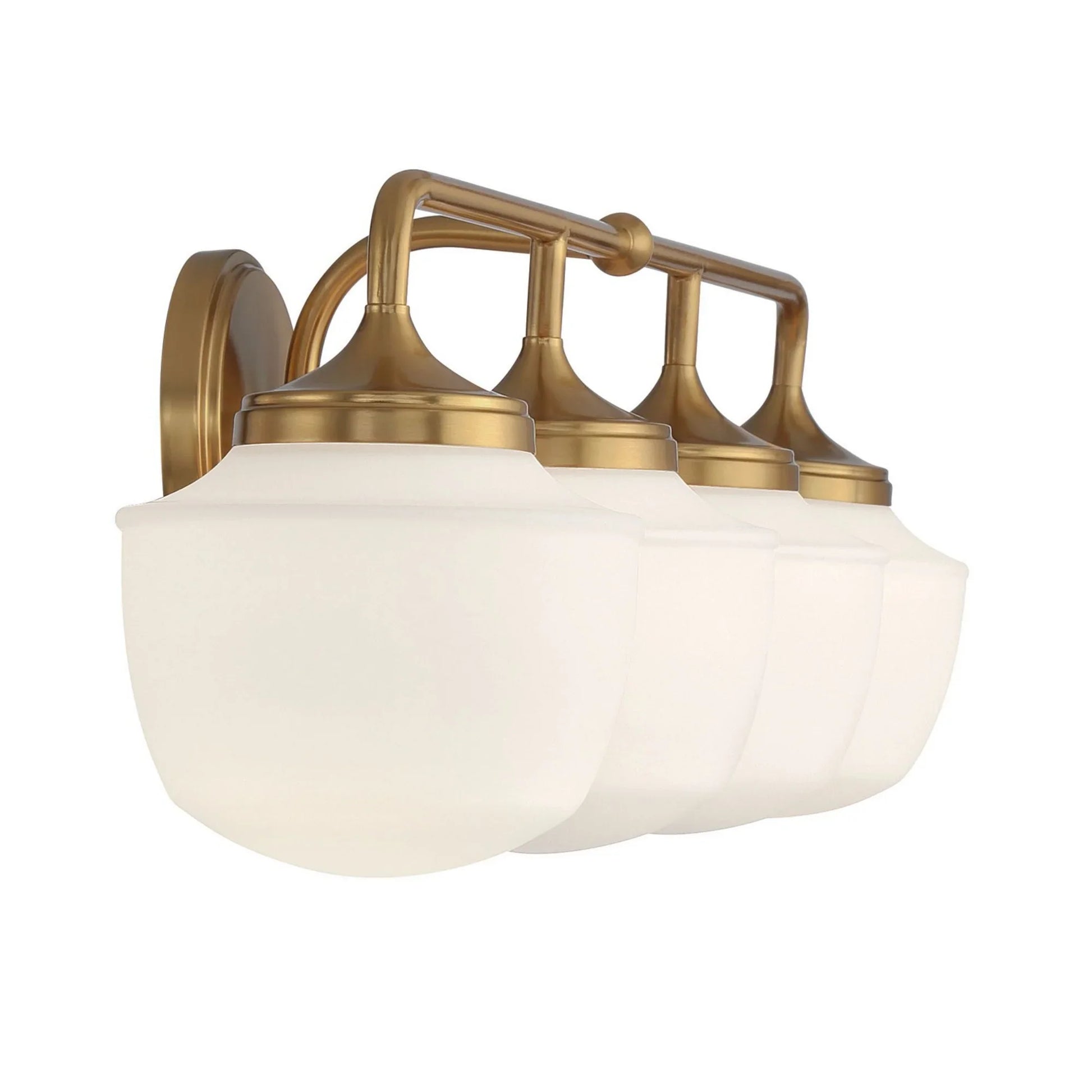 Cornwell 32" 4-Light Bath Vanity, Antique Noble Brass Finish - Bees Lighting