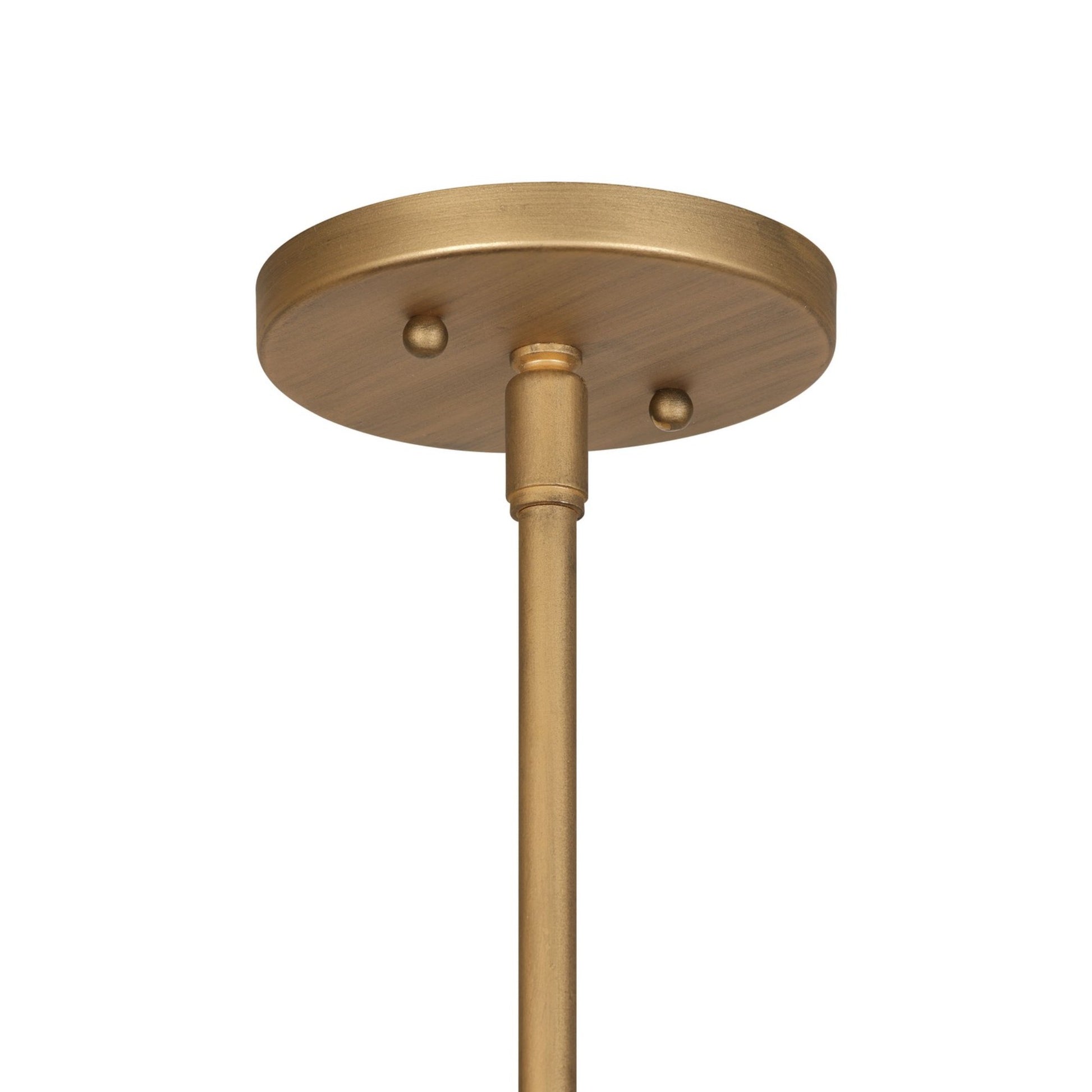 Saint Martin 31" 4-Light Pendant, Ashen Gold Finish - Bees Lighting