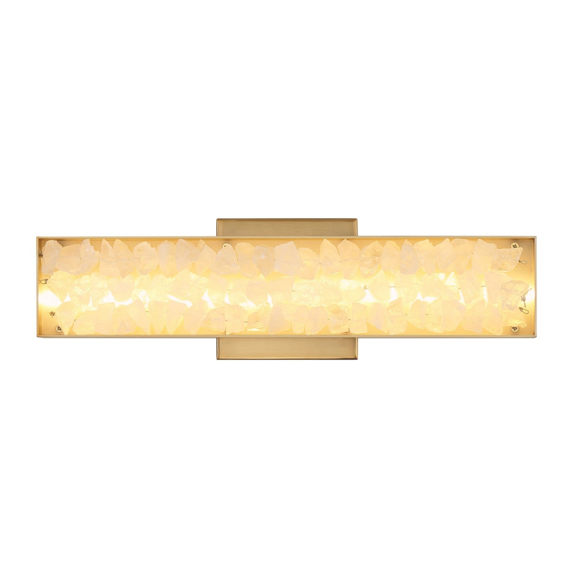 Divinely 17" LED Wall Sconce, Celeste Brass Finish - Bees Lighting