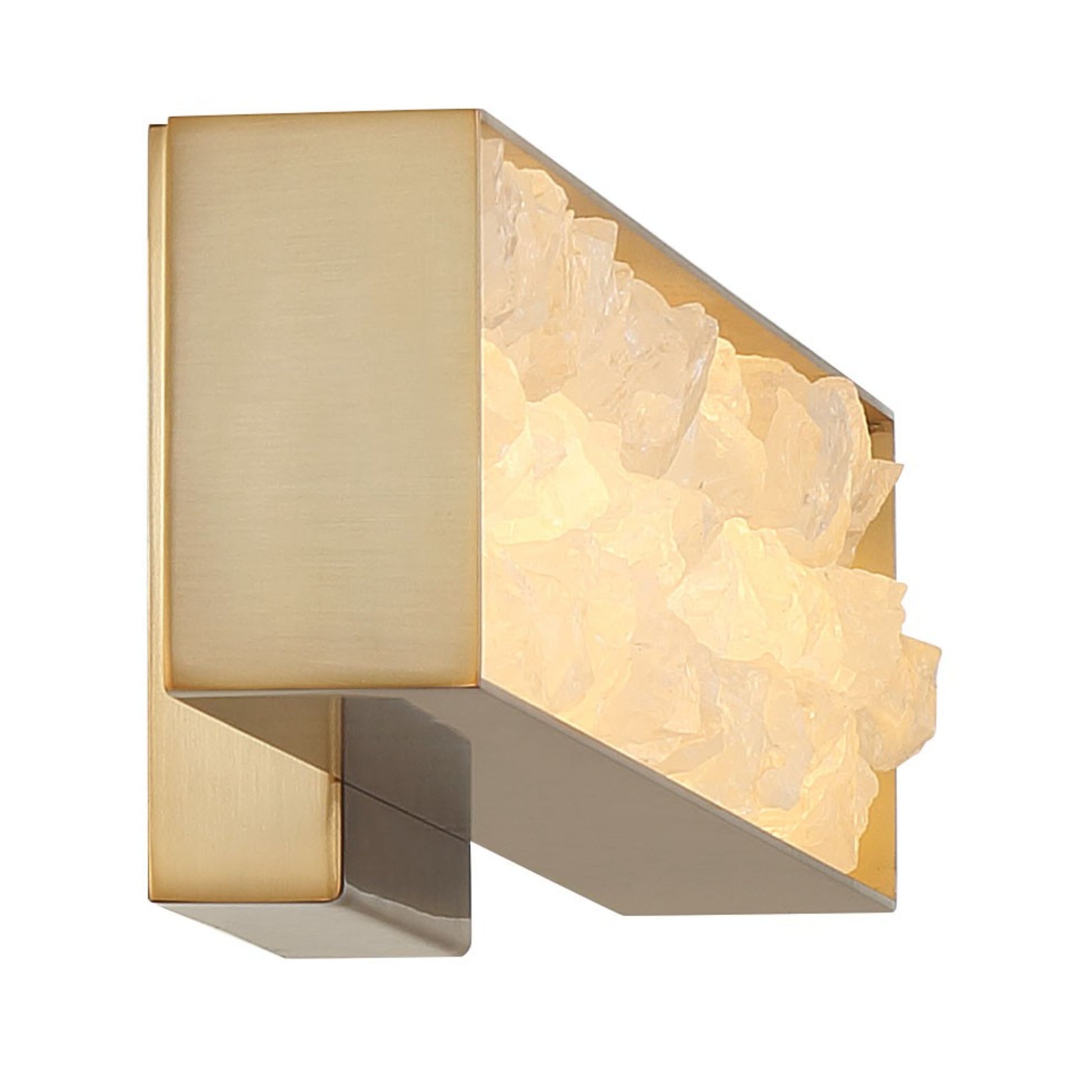 Divinely 17" LED Wall Sconce, Celeste Brass Finish - Bees Lighting
