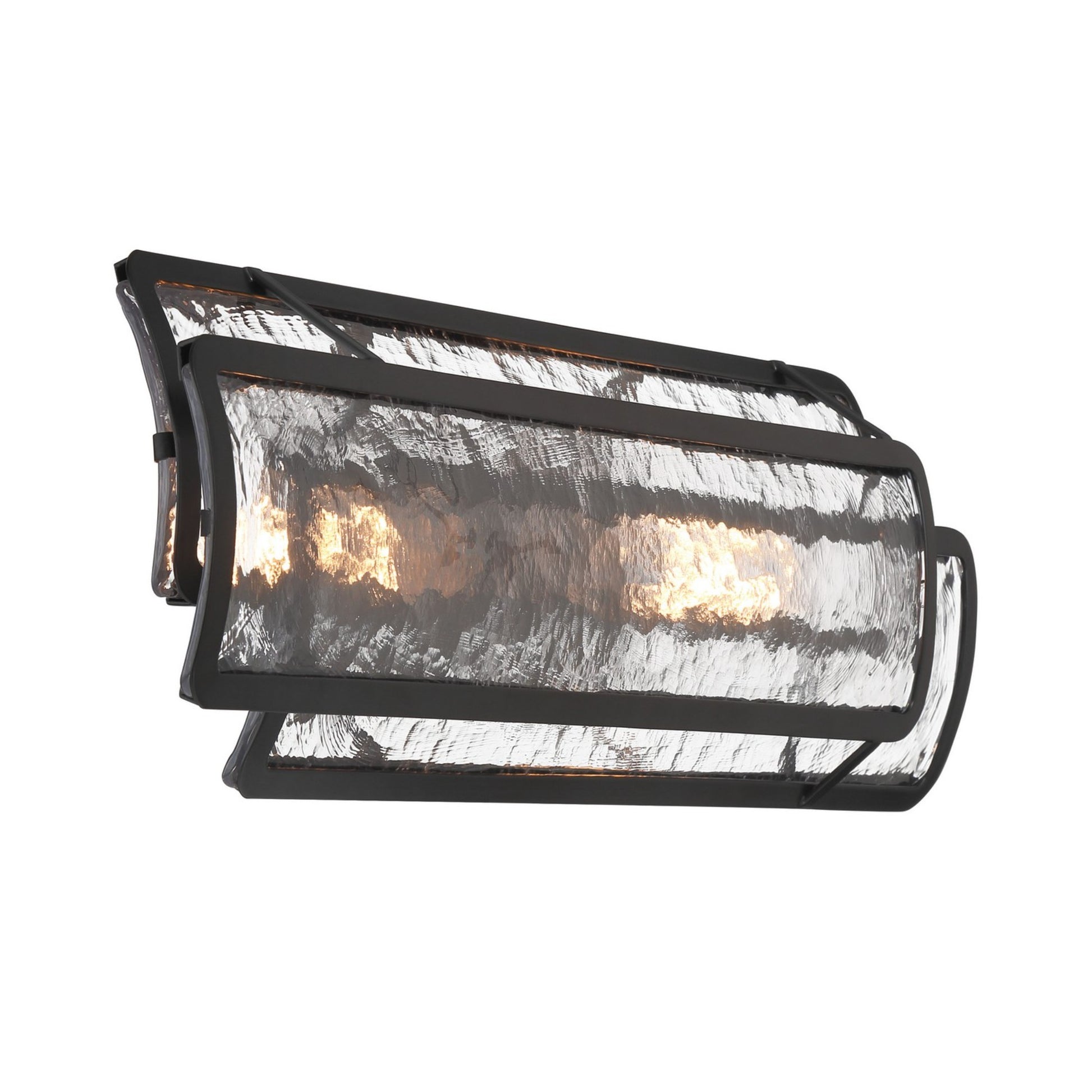 Bella Collina 30" 4-Light Bath Vanity, Coal Finish - Bees Lighting