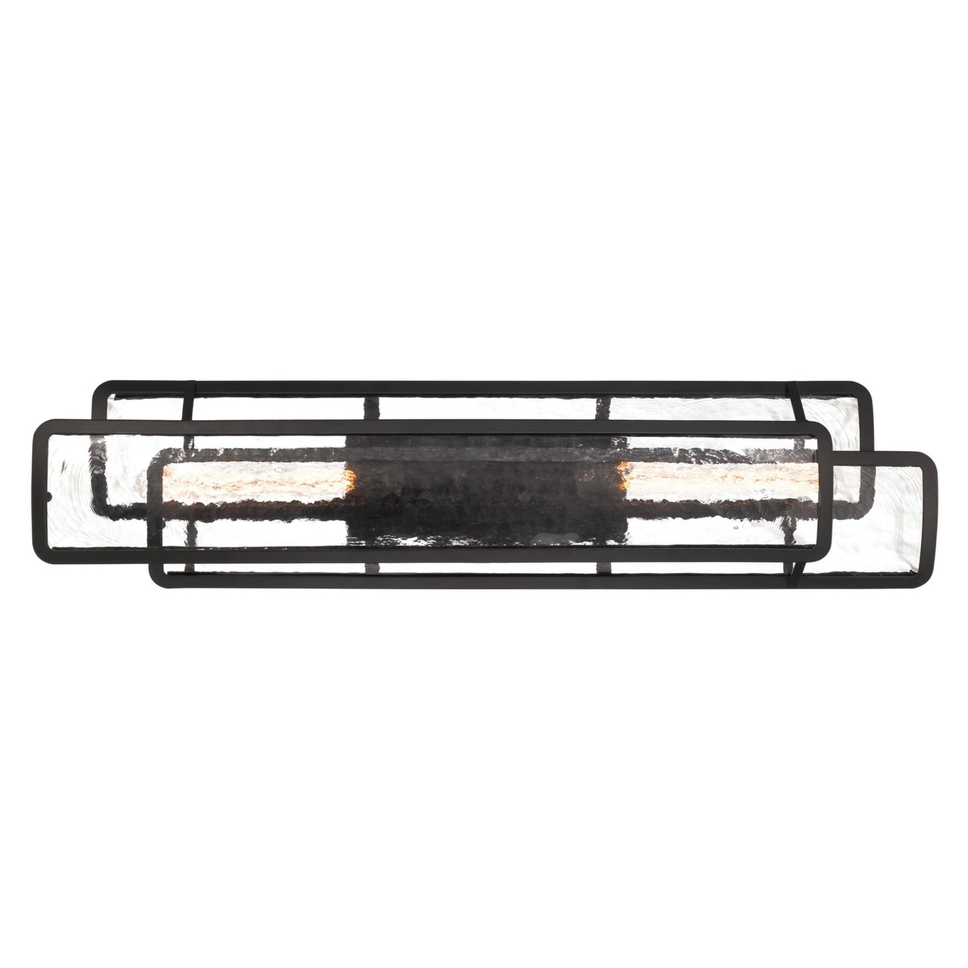 Bella Collina 36" 4-Light Bath Vanity, Coal Finish - Bees Lighting