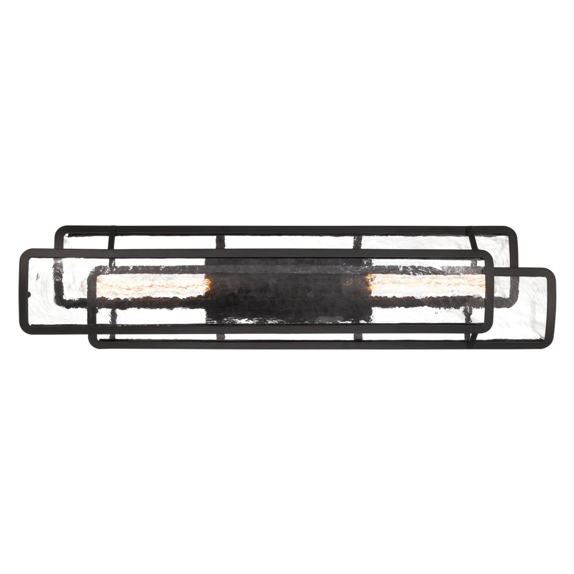 Bella Collina 36" 4-Light Bath Vanity, Coal Finish - Bees Lighting