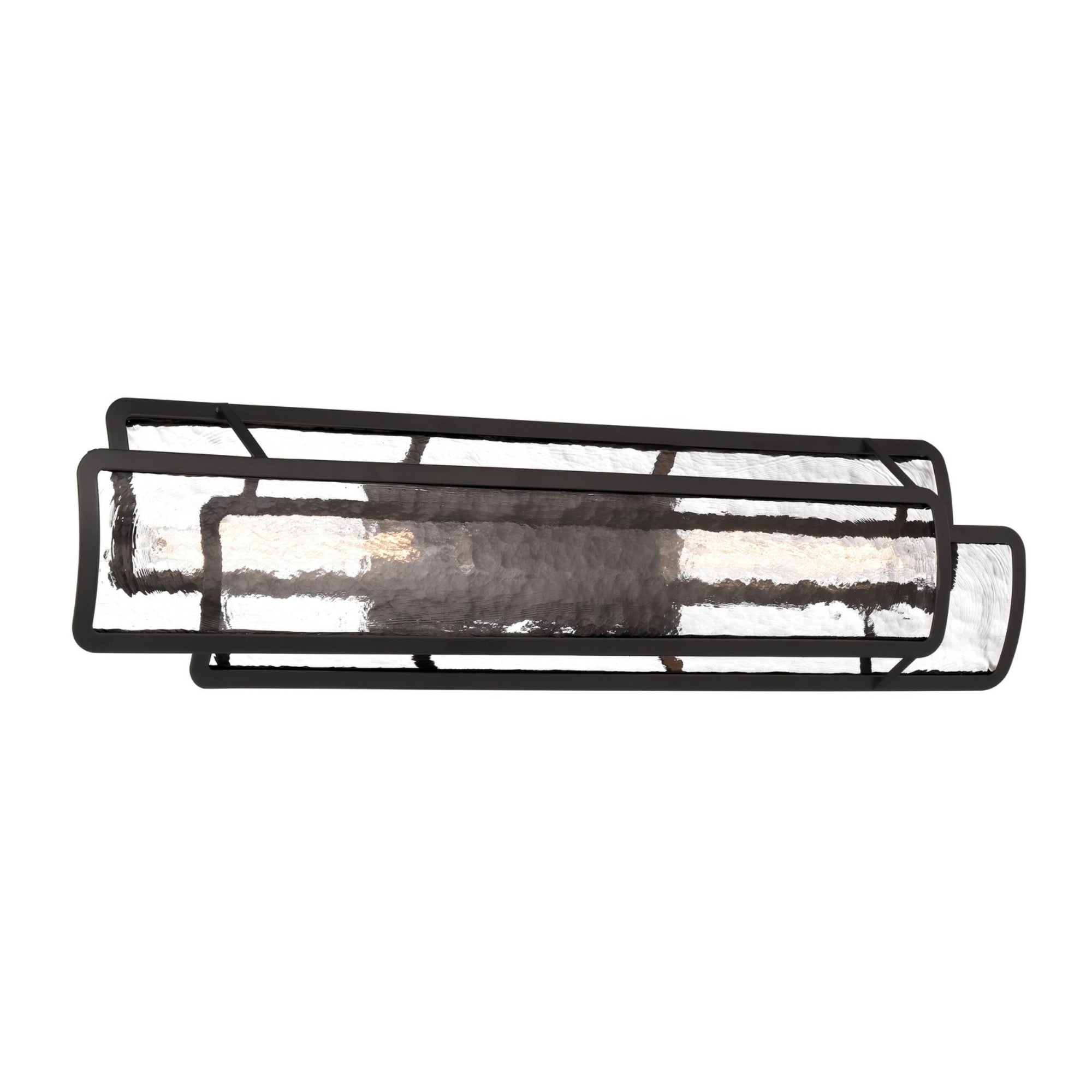 Bella Collina 36" 4-Light Bath Vanity, Coal Finish - Bees Lighting