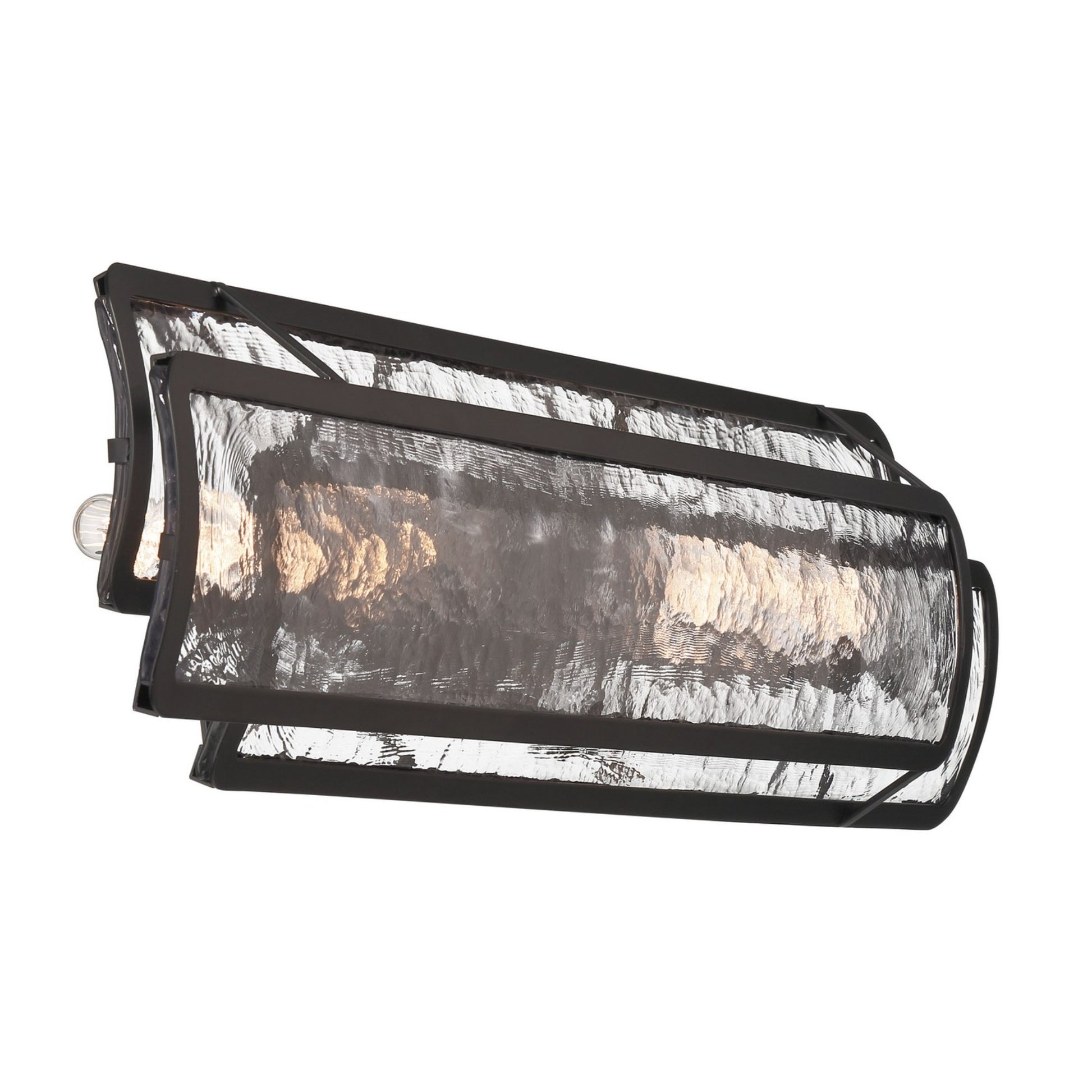 Bella Collina 36" 4-Light Bath Vanity, Coal Finish - Bees Lighting