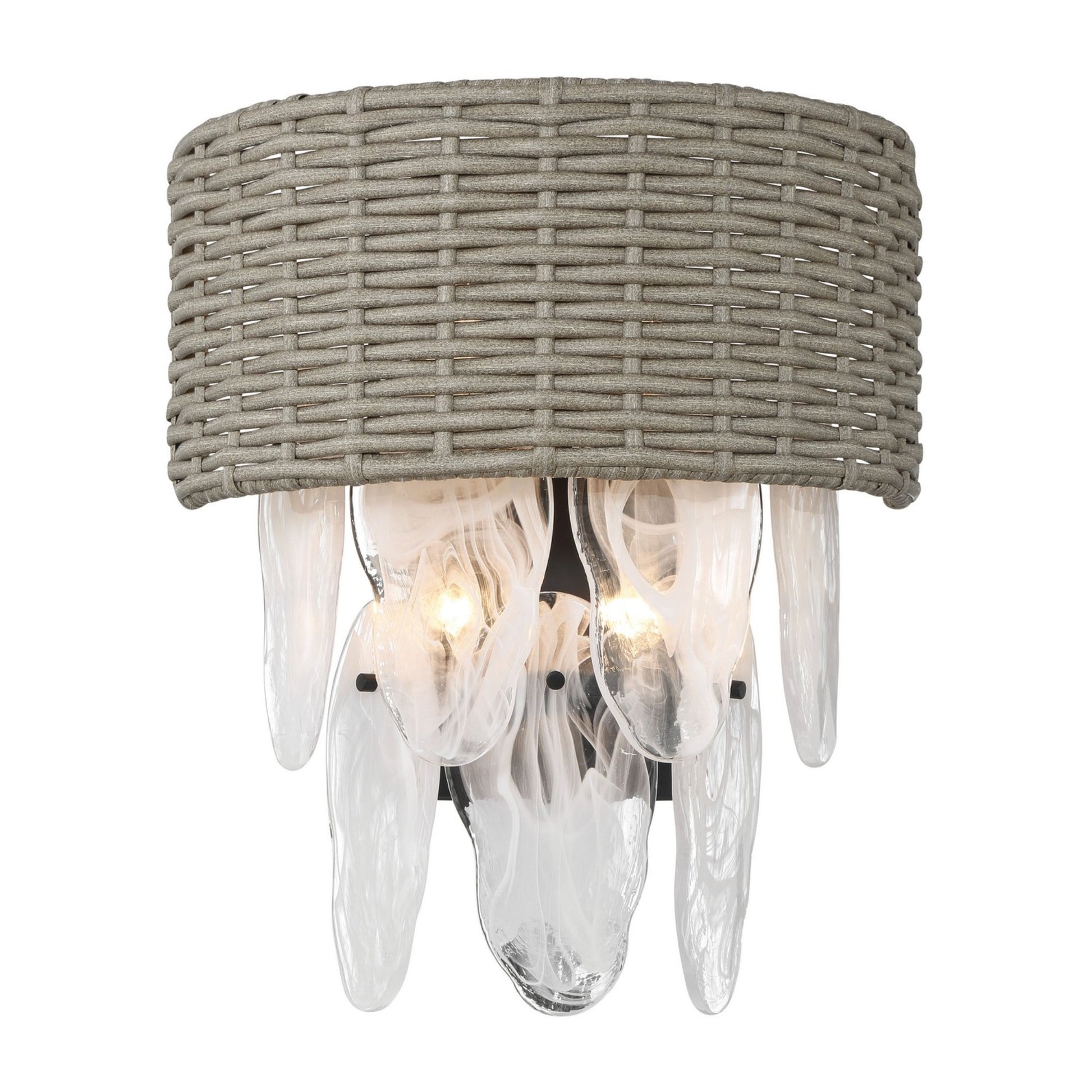 Breakers Isle 19" 4-Light Wall Sconce, Coal Finish - Bees Lighting