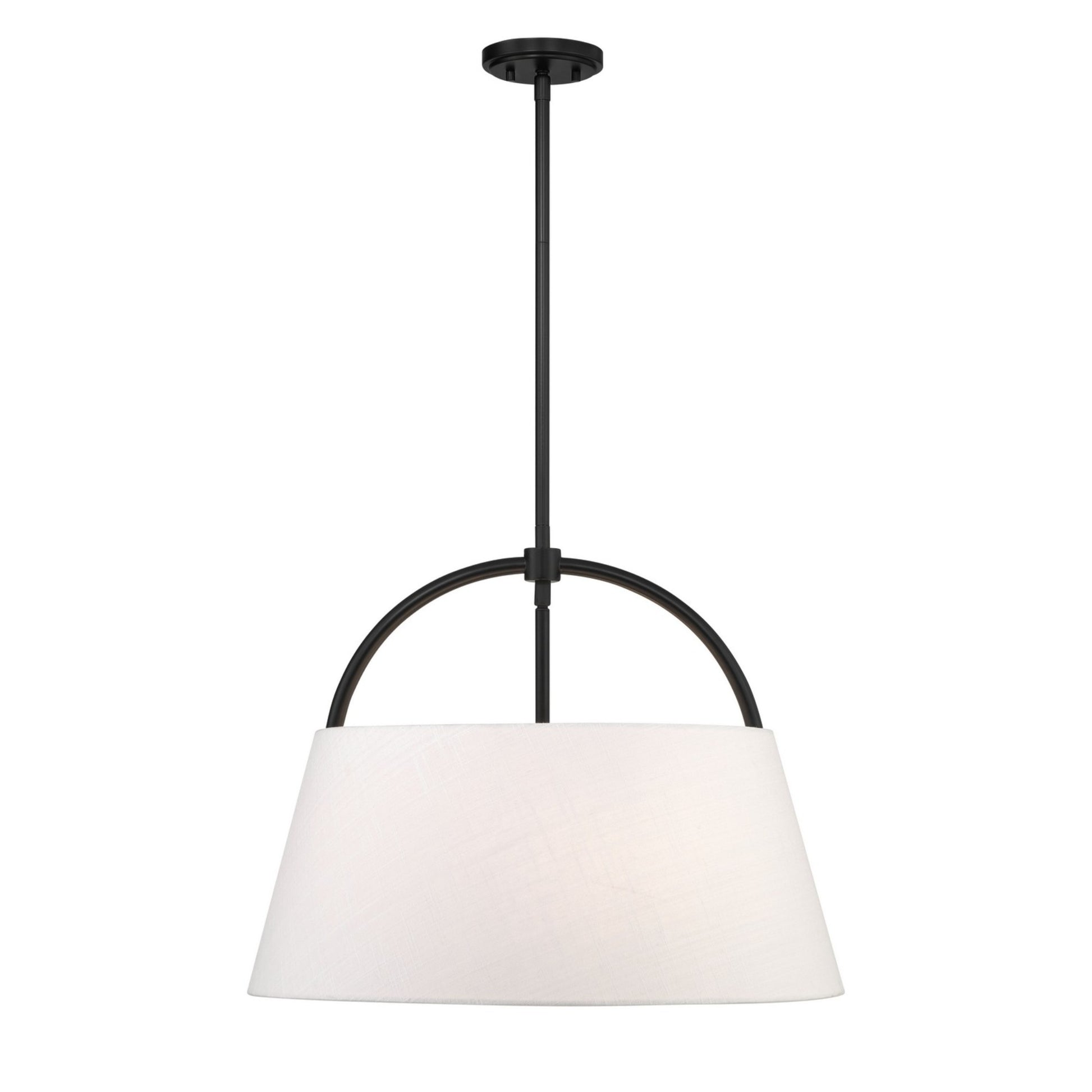 Headington 24" 4-Light Pendant, Coal Finish - Bees Lighting
