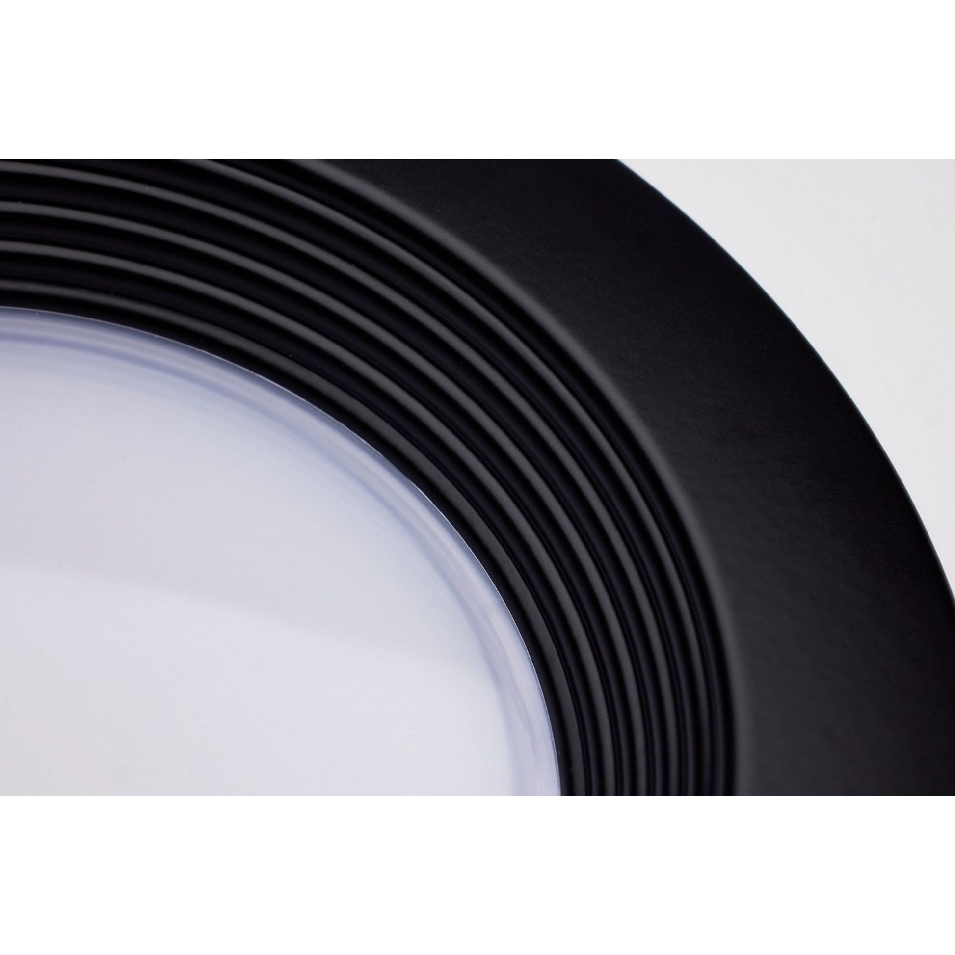 4" Retrofit LED Can Light, 7W, 600 Lm, 5-CCT, Black Baffle Trim - Bees Lighting