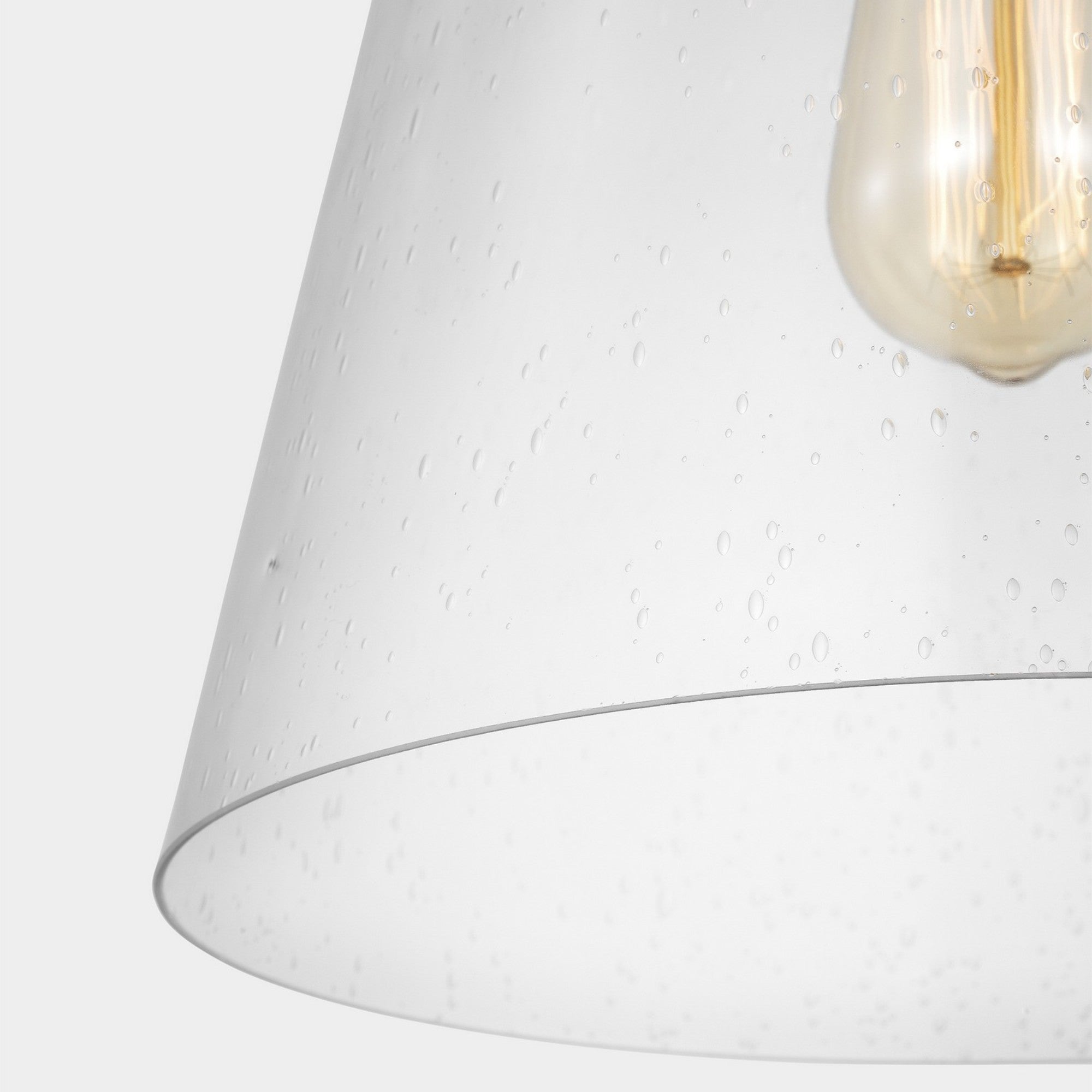 Loras 12" Pendant, Satin Brass Finish - Bees Lighting