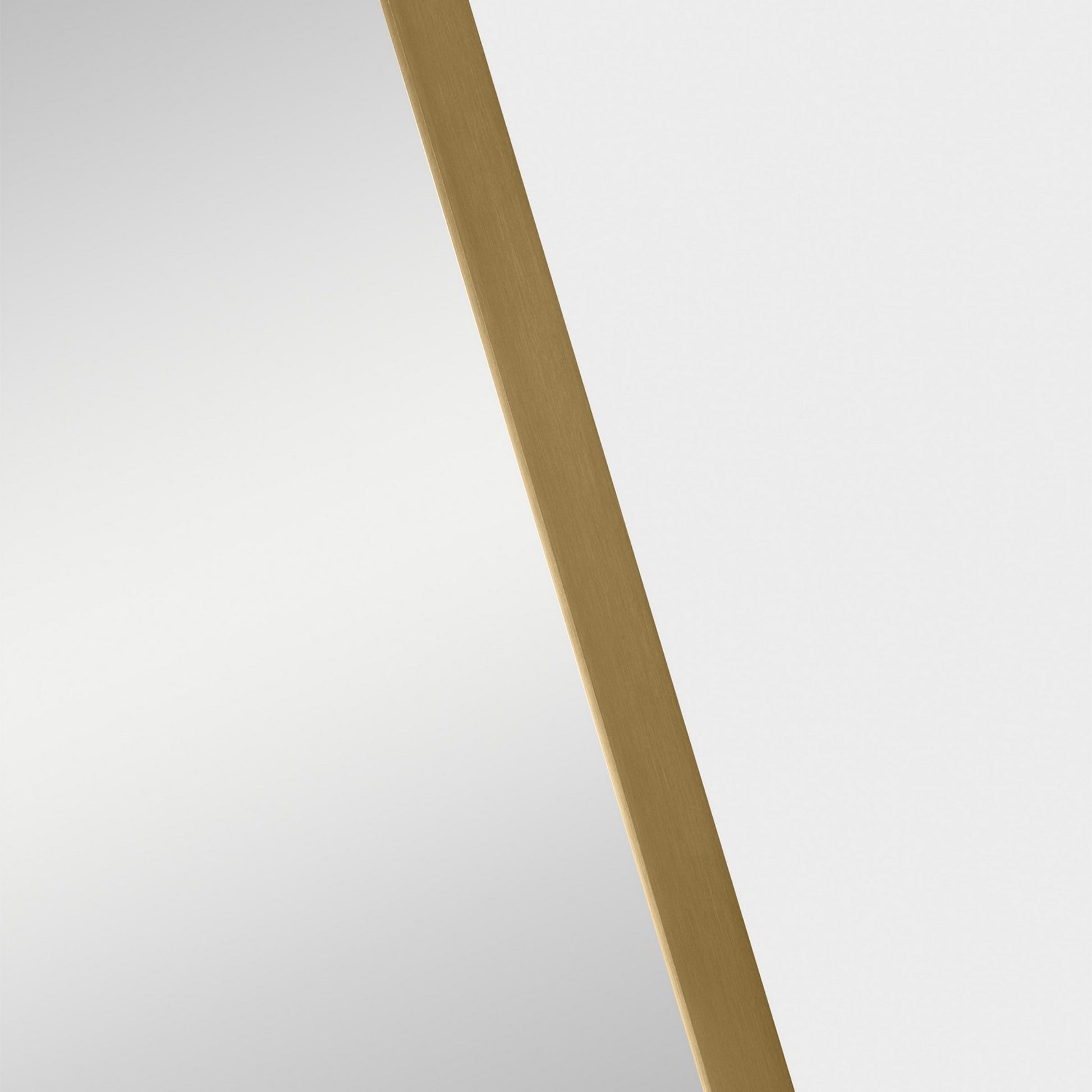 Planer 24" x 36" Medium Rectangular Mirror, Burnished Brass Finish - Bees Lighting