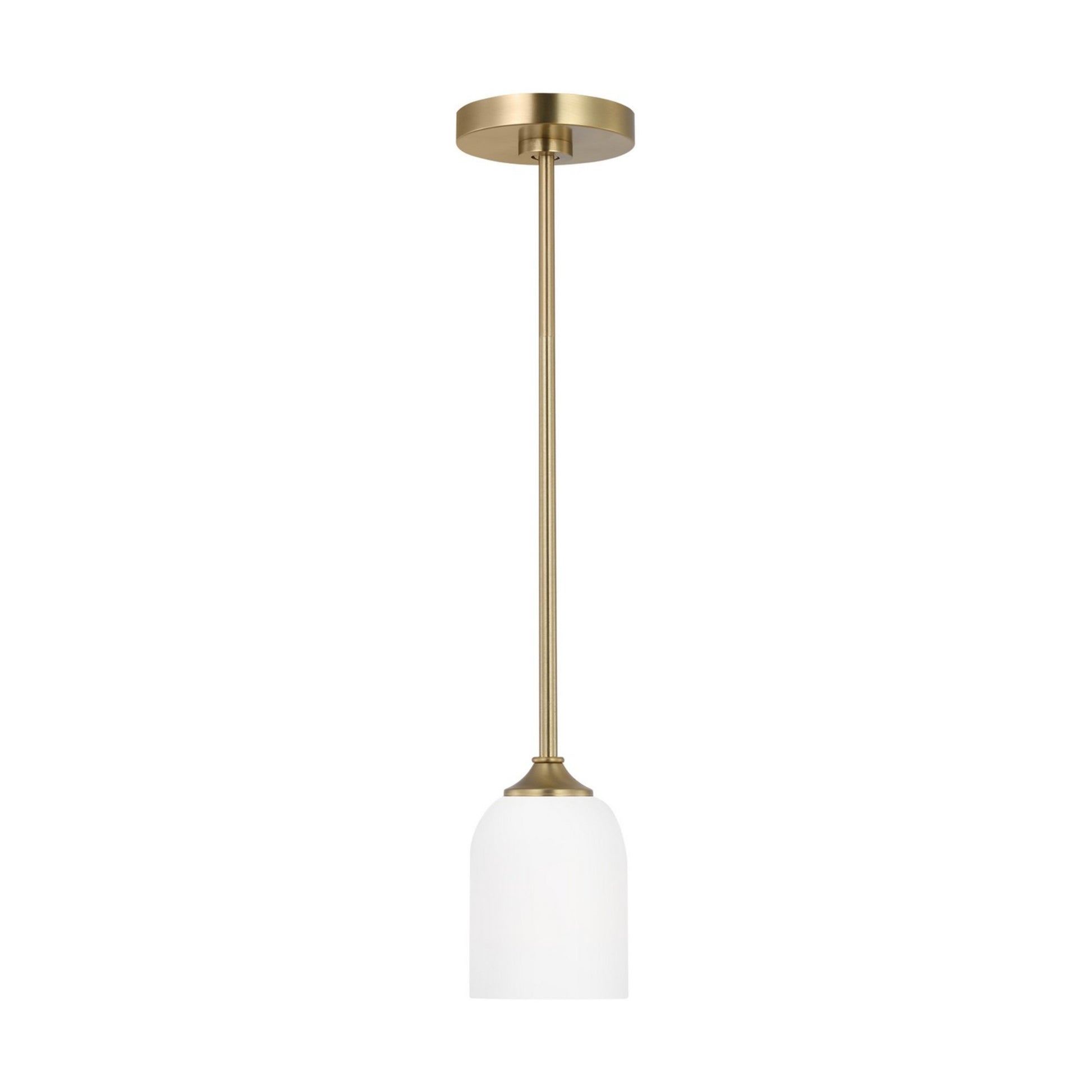 Emile 4" Mini Pendant, Satin Bronze Finish - Bees Lighting