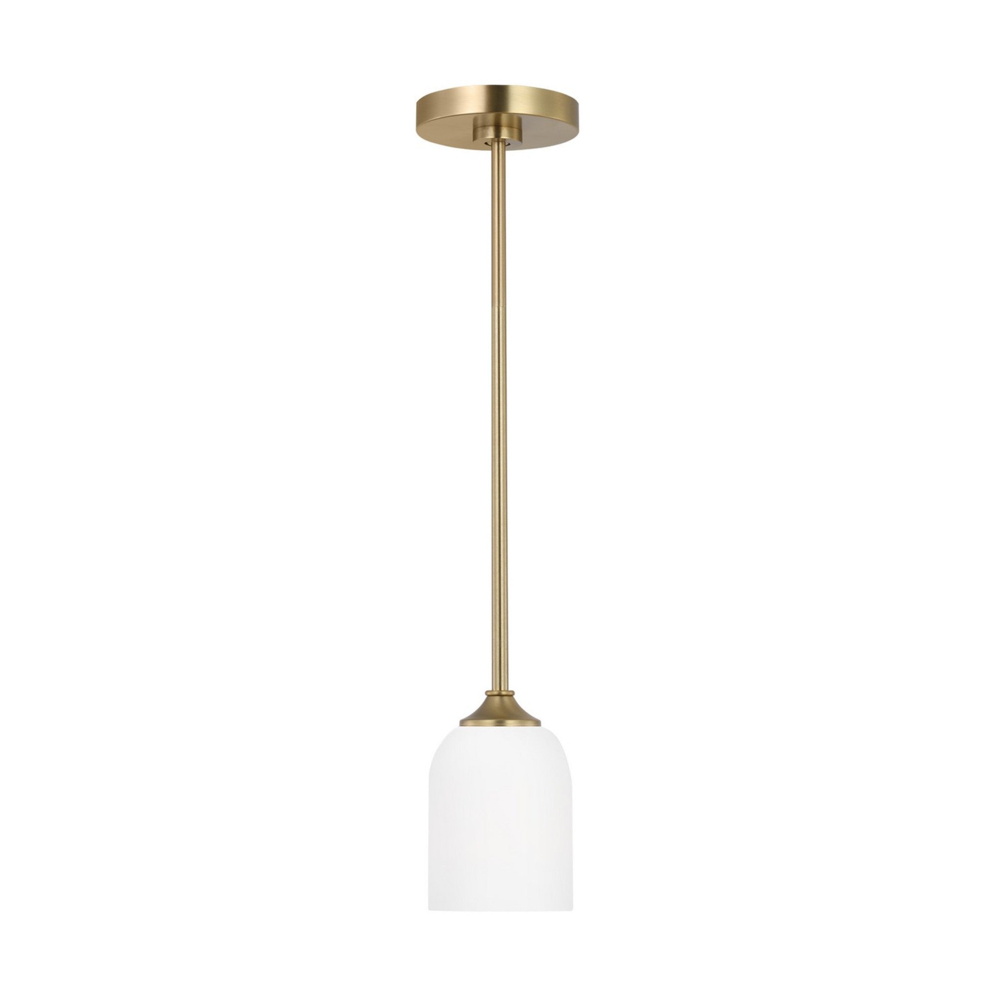 Emile 4" Mini Pendant, Satin Bronze Finish - Bees Lighting