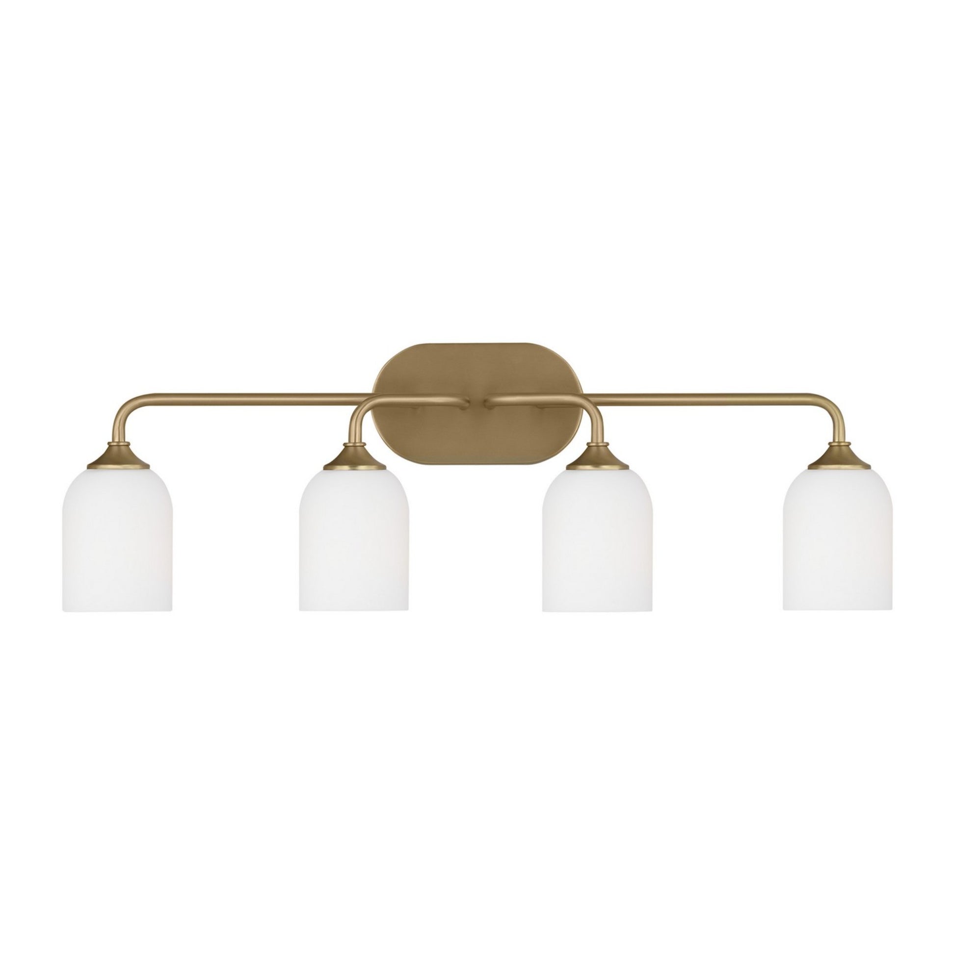 Emile 31" 4-Light X-Large Vanity, Satin Bronze Finish - Bees Lighting