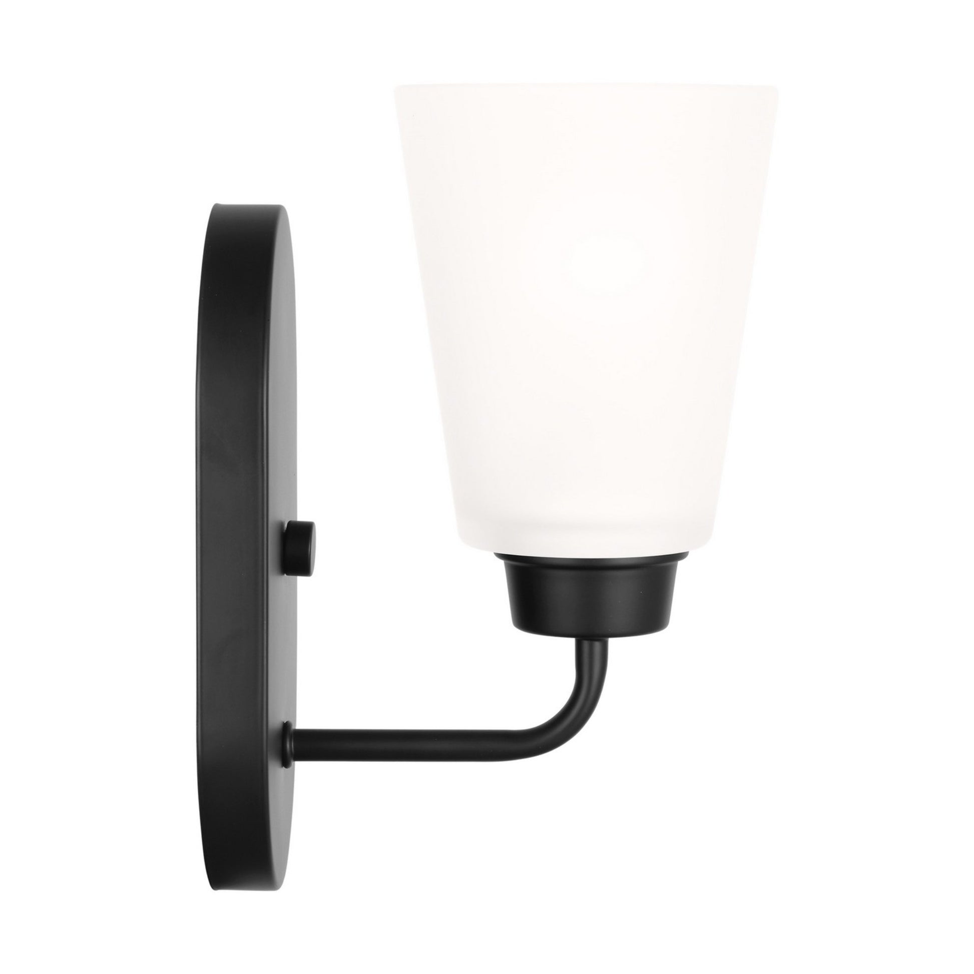 Kerrville 10" Bath Sconce, Midnight Black Finish - Bees Lighting