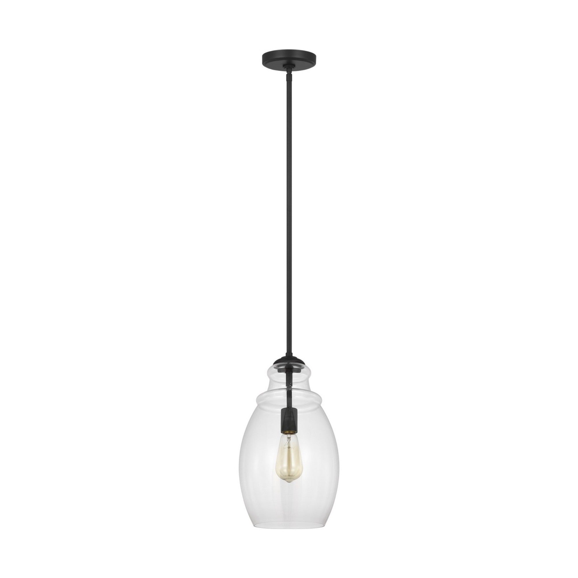 Marino 9" Pendant, Midnight Black Finish - Bees Lighting