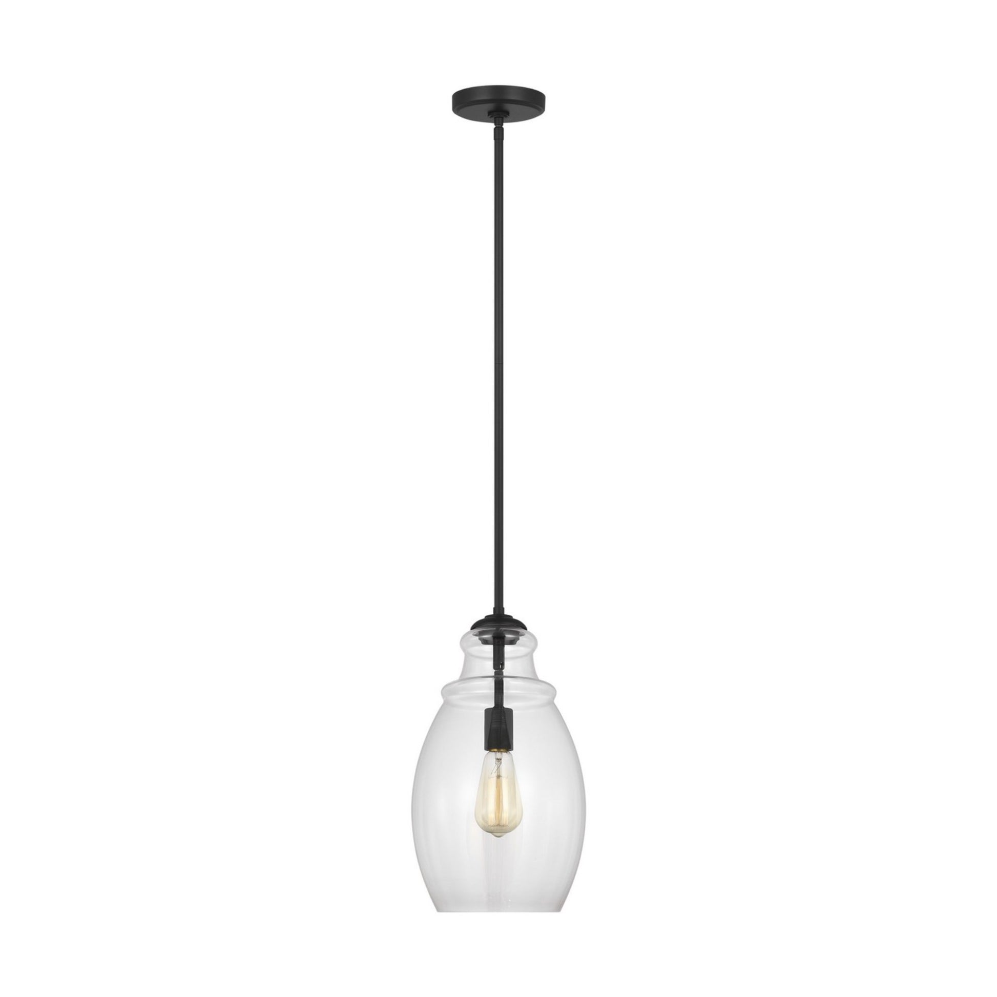 Marino 9" Pendant, Midnight Black Finish - Bees Lighting