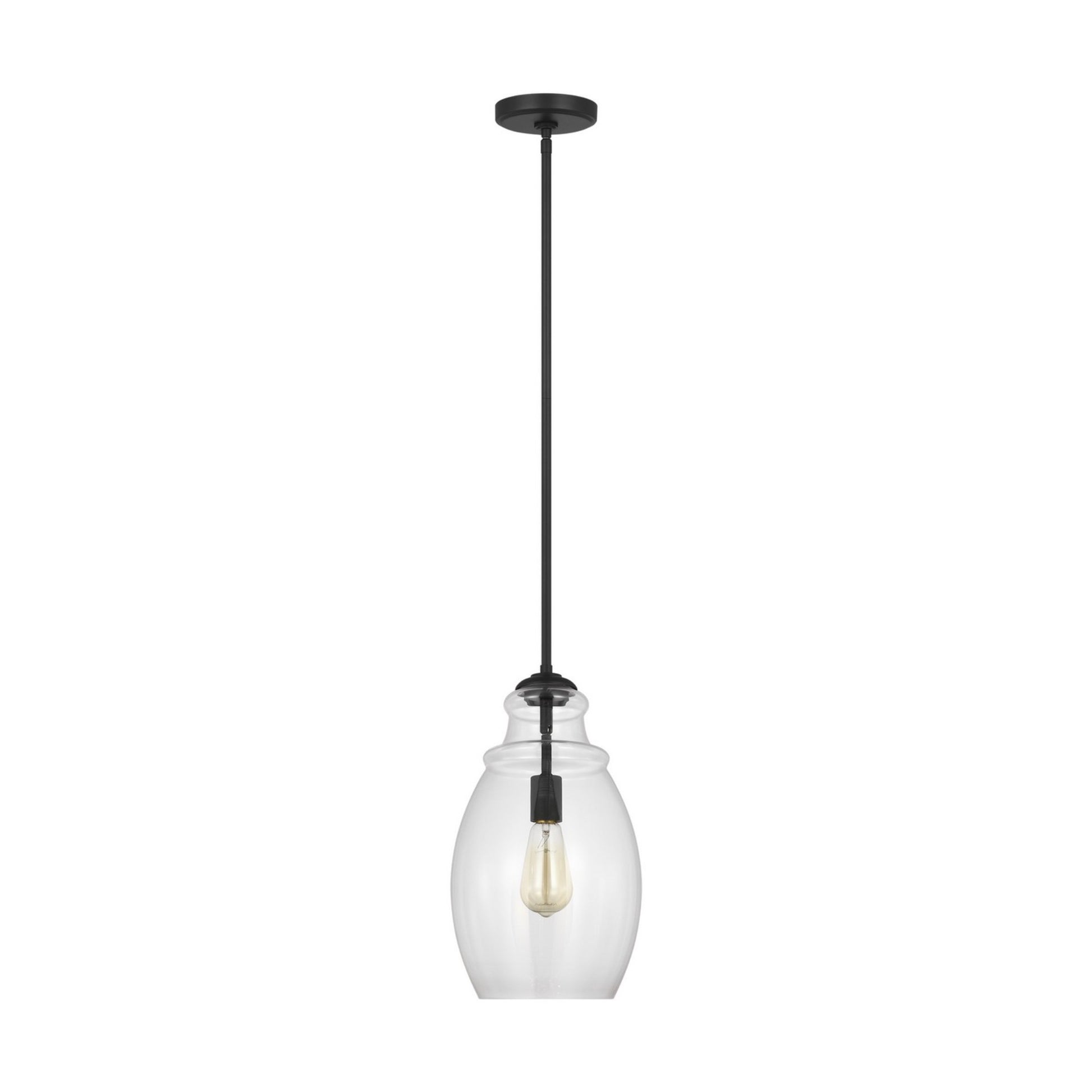 Marino 9" Pendant, Midnight Black Finish - Bees Lighting