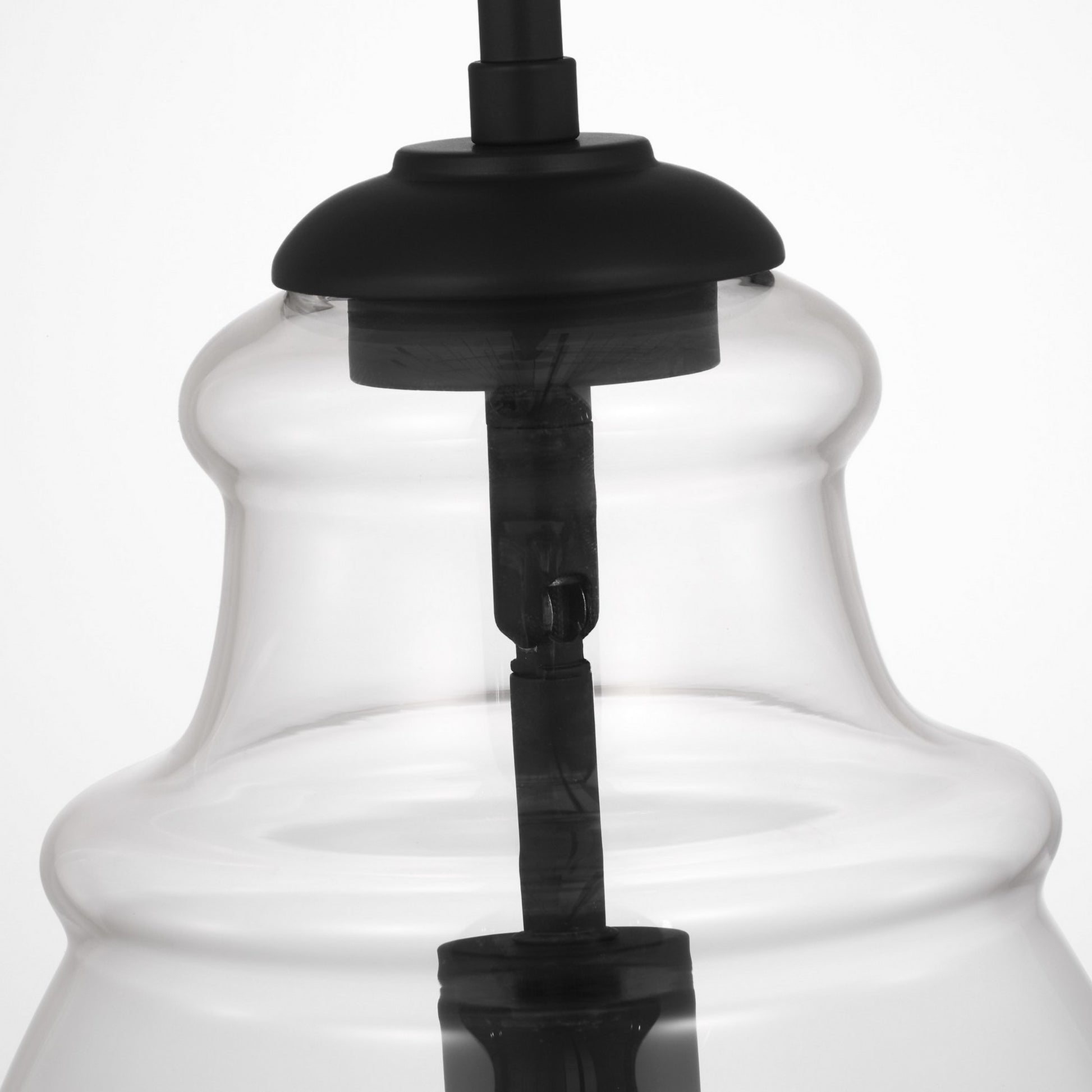 Marino 9" Pendant, Midnight Black Finish - Bees Lighting